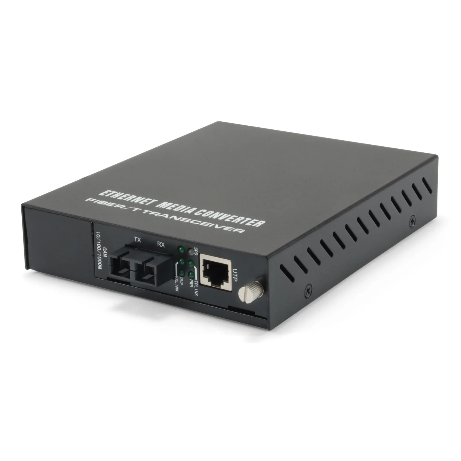 LevelOne GVM-1101 convertisseur de support réseau 1000 Mbit/s 850 nm Multimode Noir