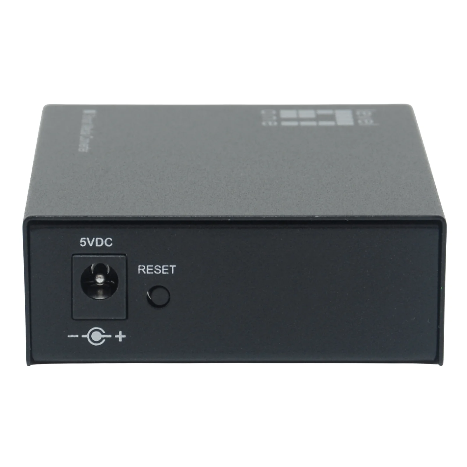 LevelOne GVM-2000 convertisseur de support réseau 1000 Mbit/s Noir