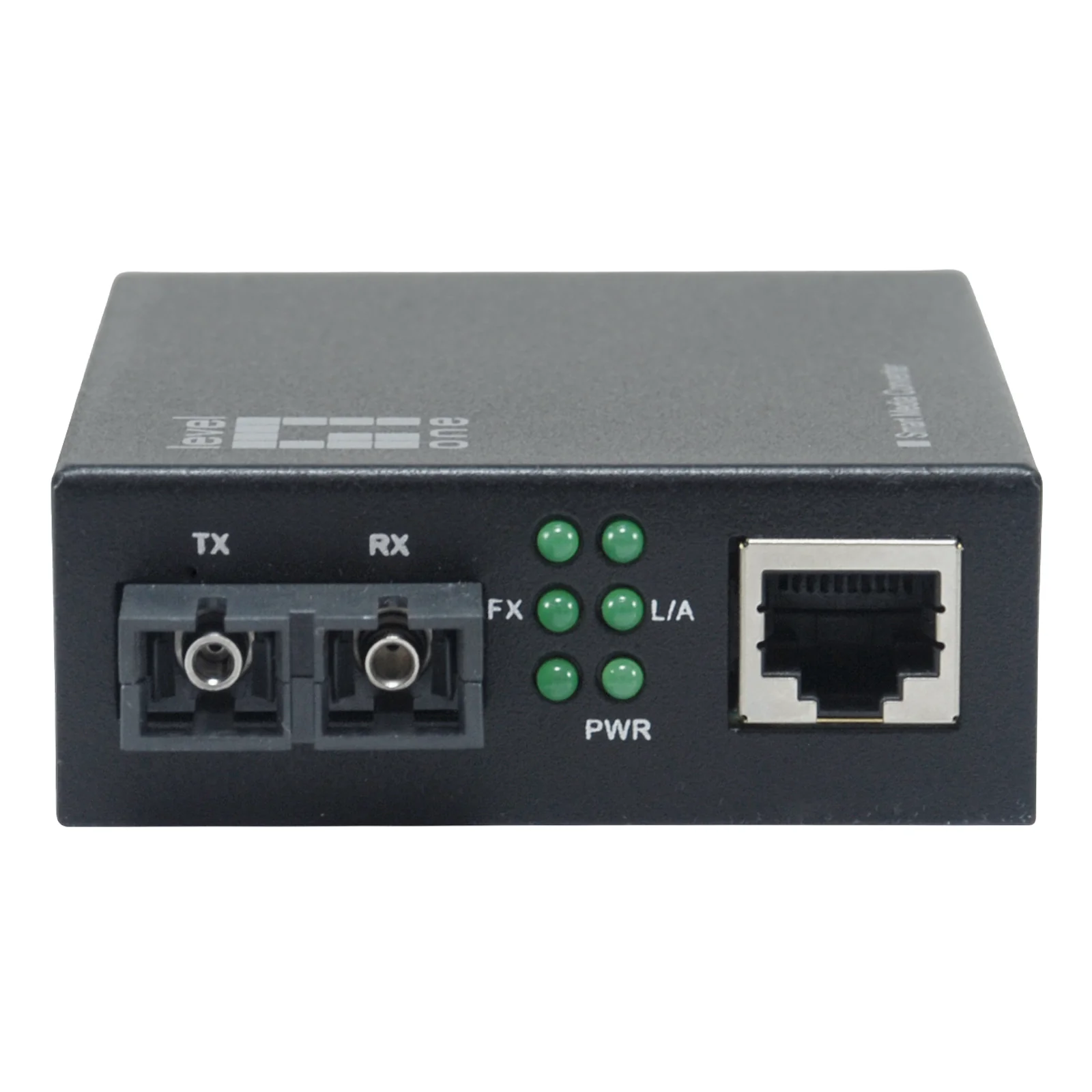 LevelOne GVM-2002 convertisseur de support réseau 1000 Mbit/s 1310 nm Monomode Noir