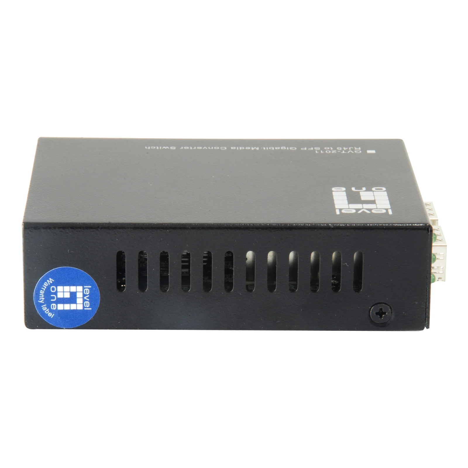 LevelOne GVT-2011 convertisseur de support réseau 1000 Mbit/s Gris