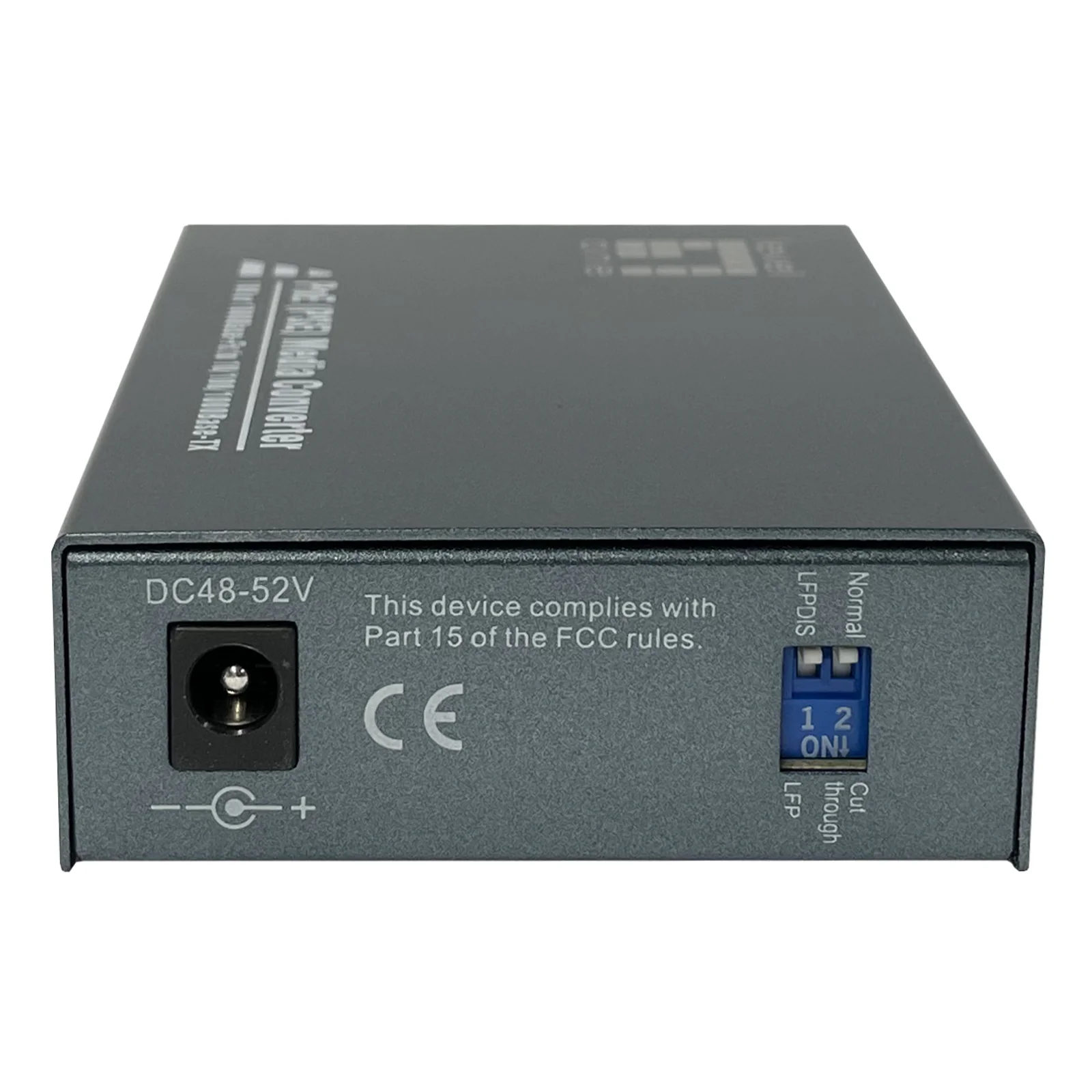 LevelOne GVT-2014 convertisseur de support réseau 1000 Mbit/s 1310 nm Monomode Gris