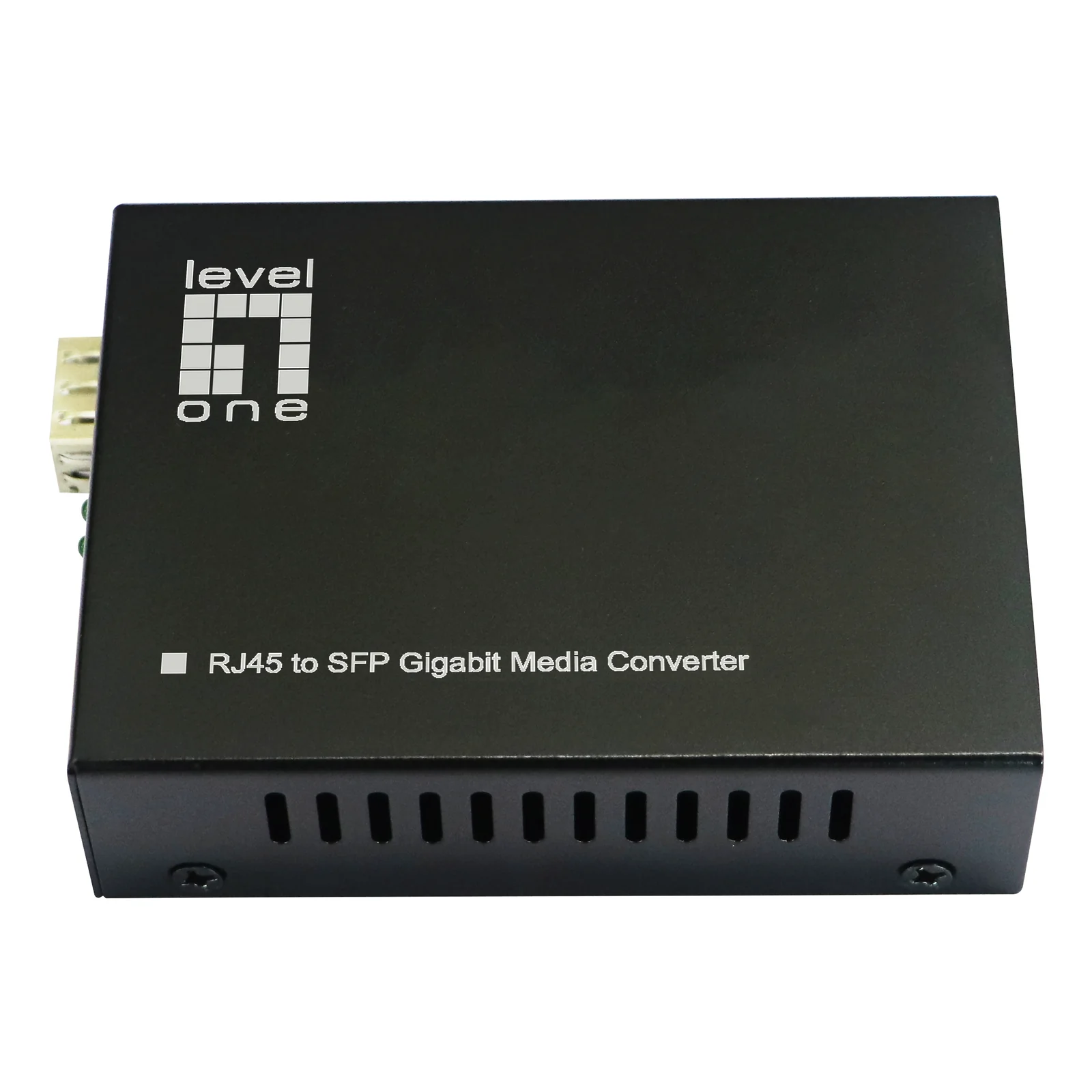 LevelOne GVT-2016 convertisseur de support réseau 1000 Mbit/s Multimode, Monomode Noir