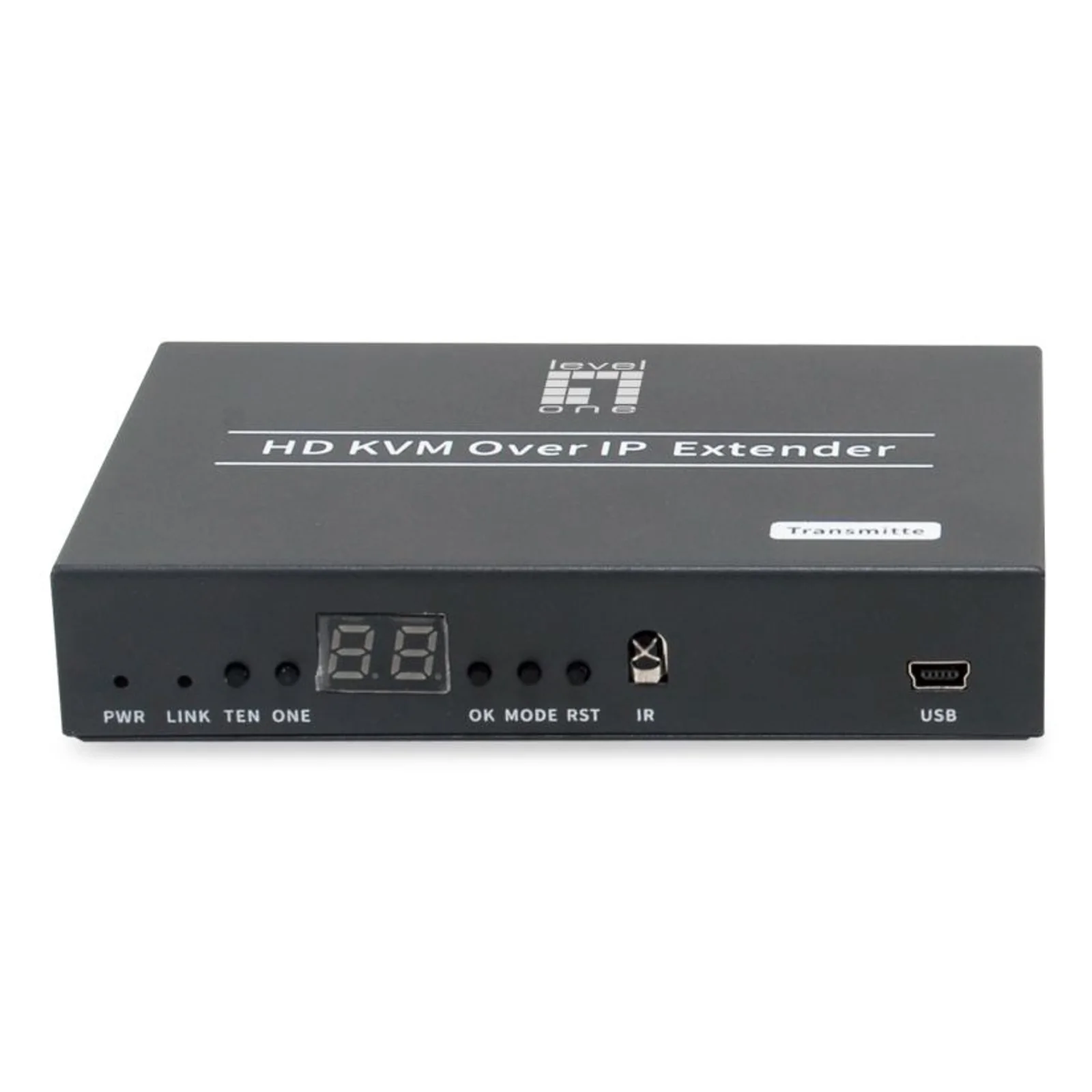 LevelOne HVE-6701T extension audio/video Émetteur AV Noir