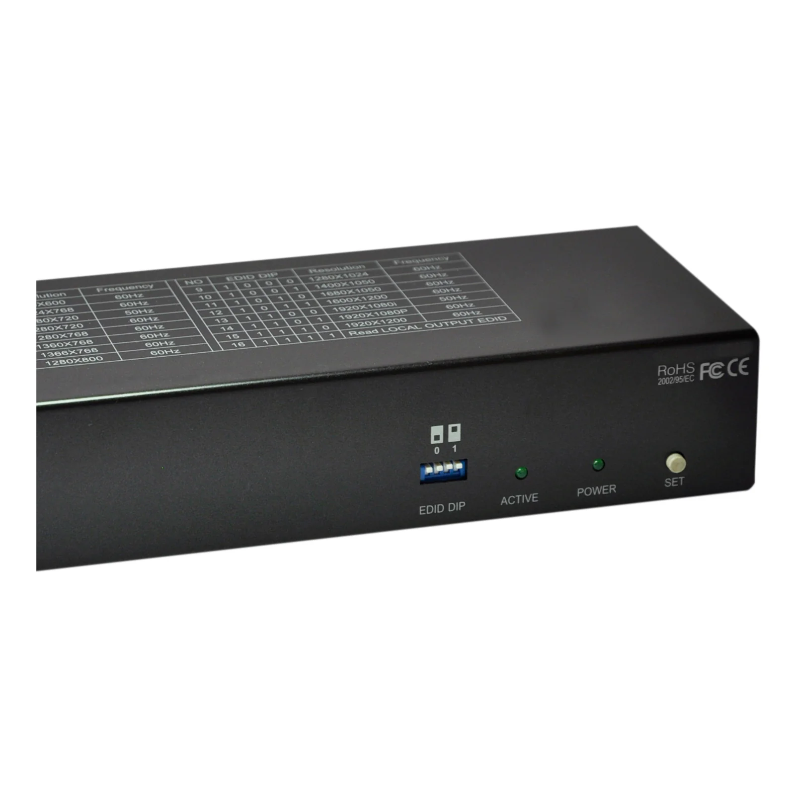 LevelOne HVE-9118T extension audio/video Émetteur AV Noir