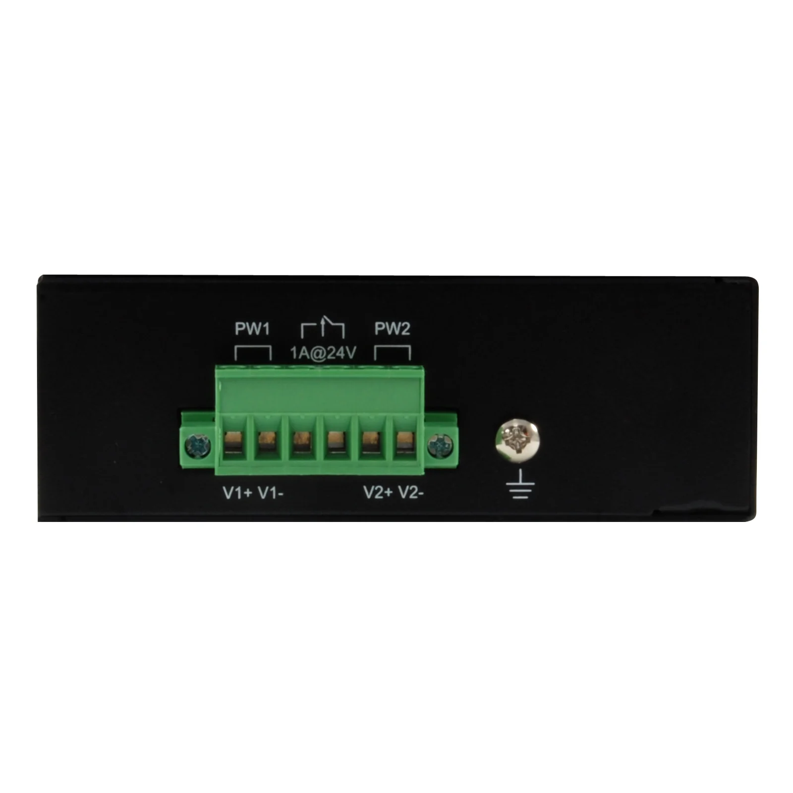 LevelOne IFP-0801 commutateur réseau Fast Ethernet (10/100) Connexion Ethernet, supportant l'alimentation via ce port (PoE) Noir