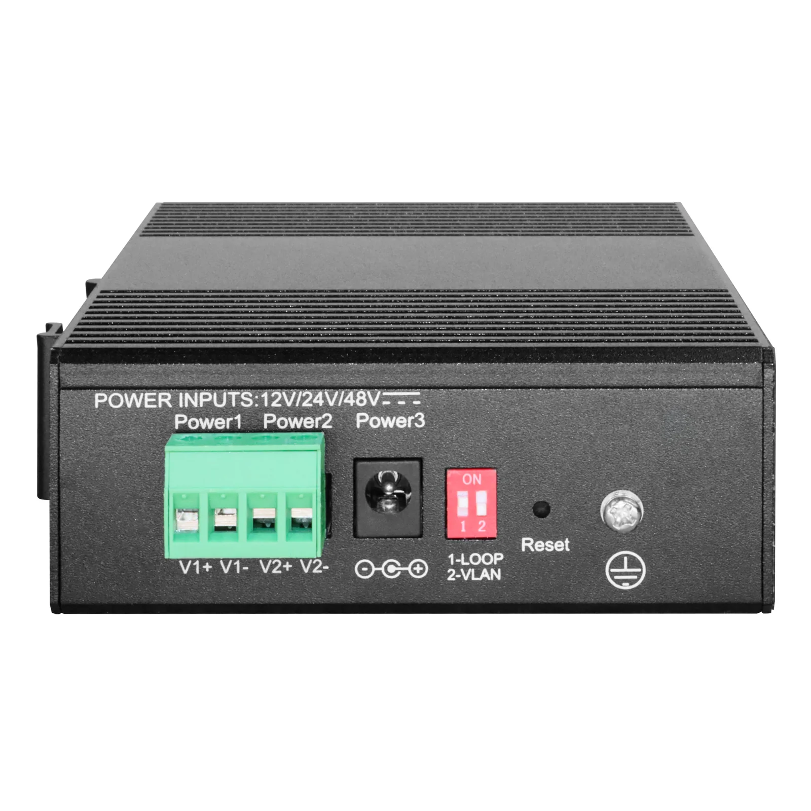 LevelOne IGS-2106P commutateur réseau Géré L2 Gigabit Ethernet (10/100/1000) Connexion Ethernet, supportant l'alimentation via ce port (PoE) Noir