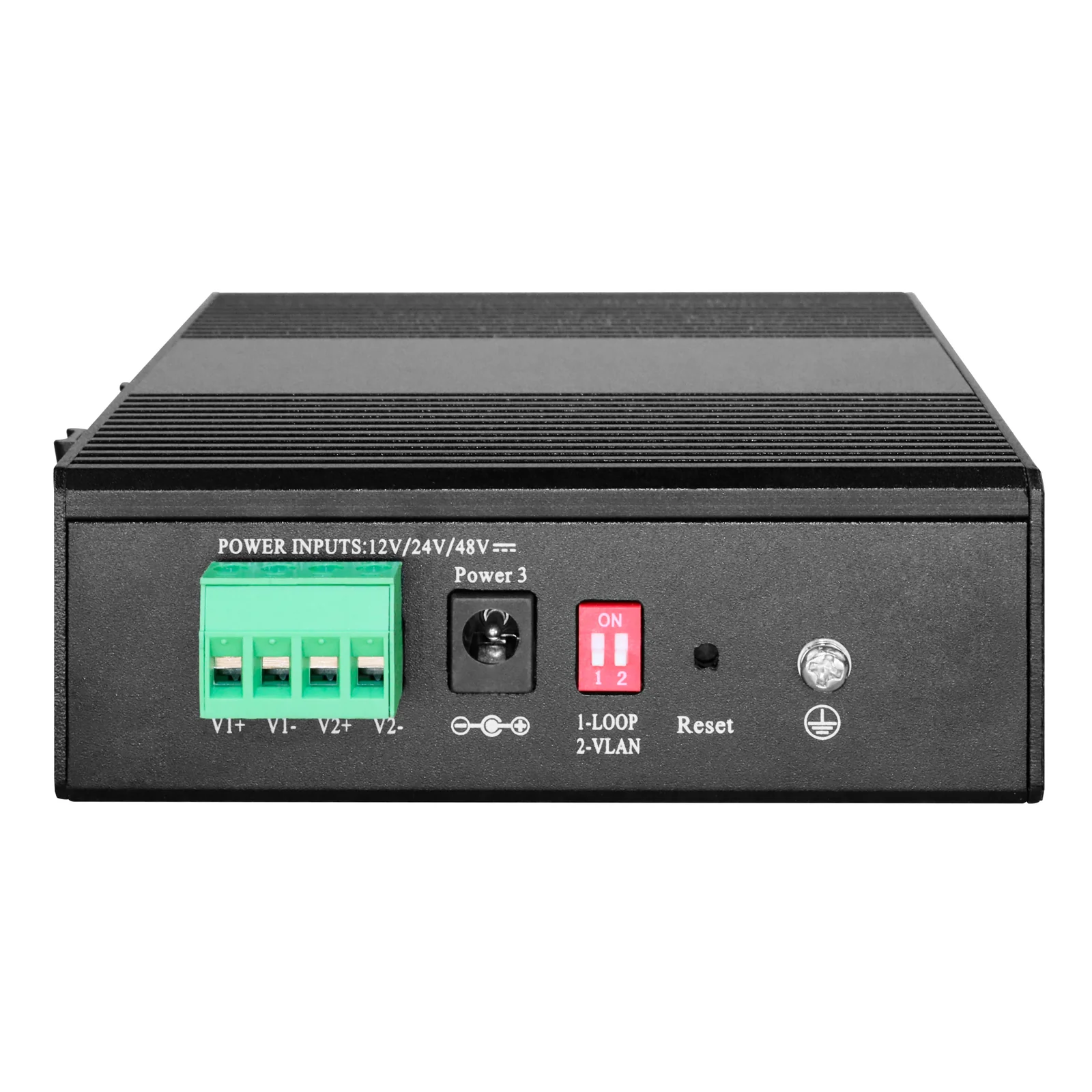 LevelOne IGS-2108P commutateur réseau Géré L2 Gigabit Ethernet (10/100/1000) Connexion Ethernet, supportant l'alimentation via ce port (PoE) Noir