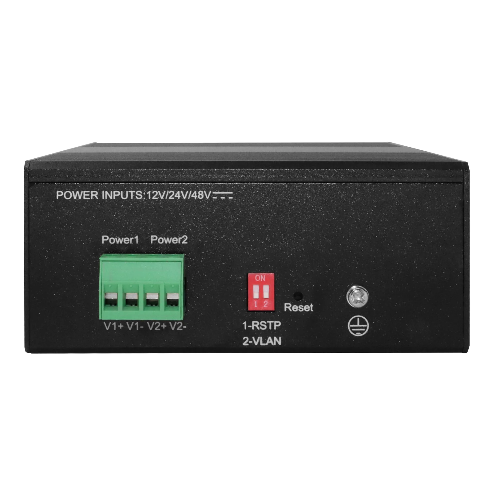 LevelOne IGS-2110P commutateur réseau Géré L2 Gigabit Ethernet (10/100/1000) Connexion Ethernet, supportant l'alimentation via ce port (PoE) Noir