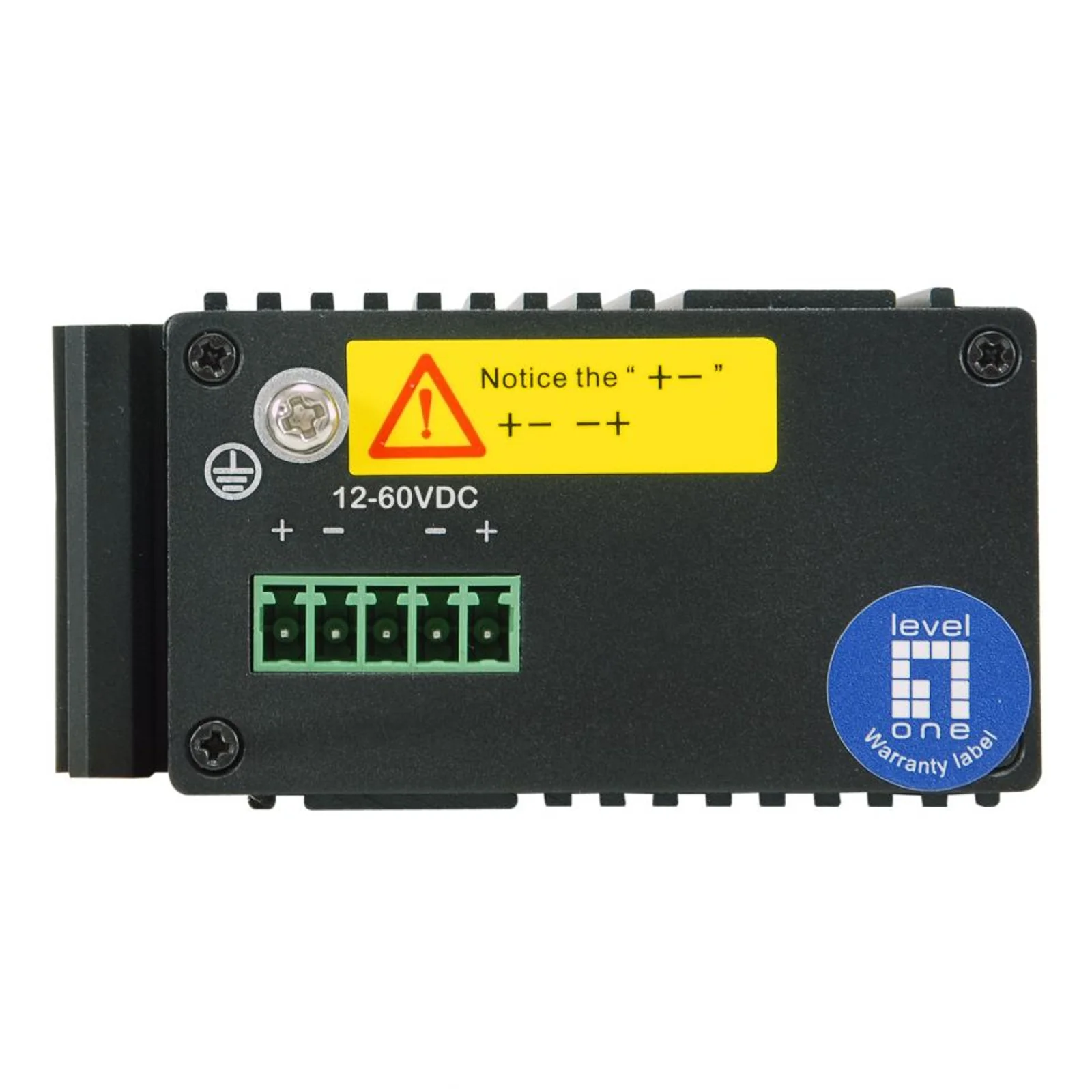 LevelOne IGU-0501 commutateur réseau Gigabit Ethernet (10/100/1000) Noir