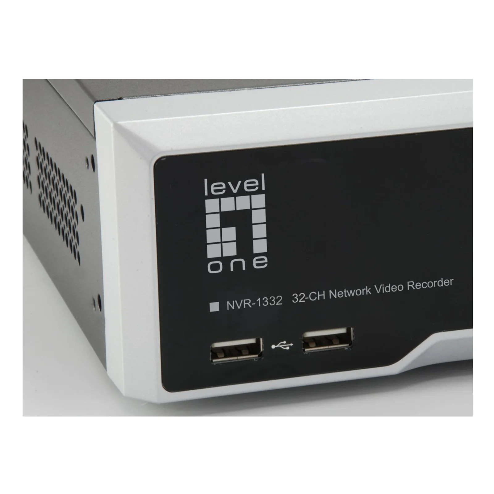 LevelOne NVR-1332 Enregistreur vidéo sur réseau Noir, Argent