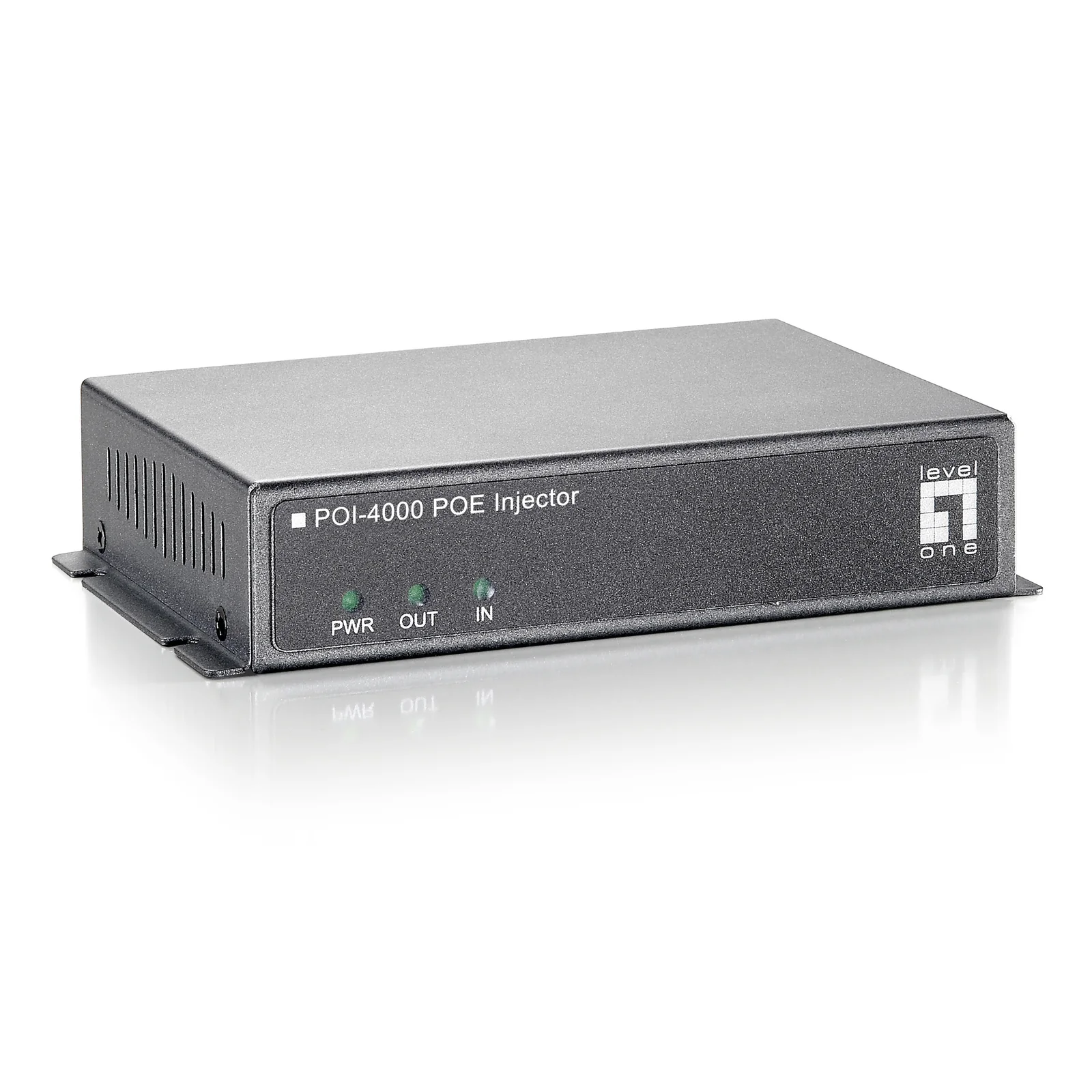 LevelOne POI-4000 adaptateur et injecteur PoE Fast Ethernet 56 V