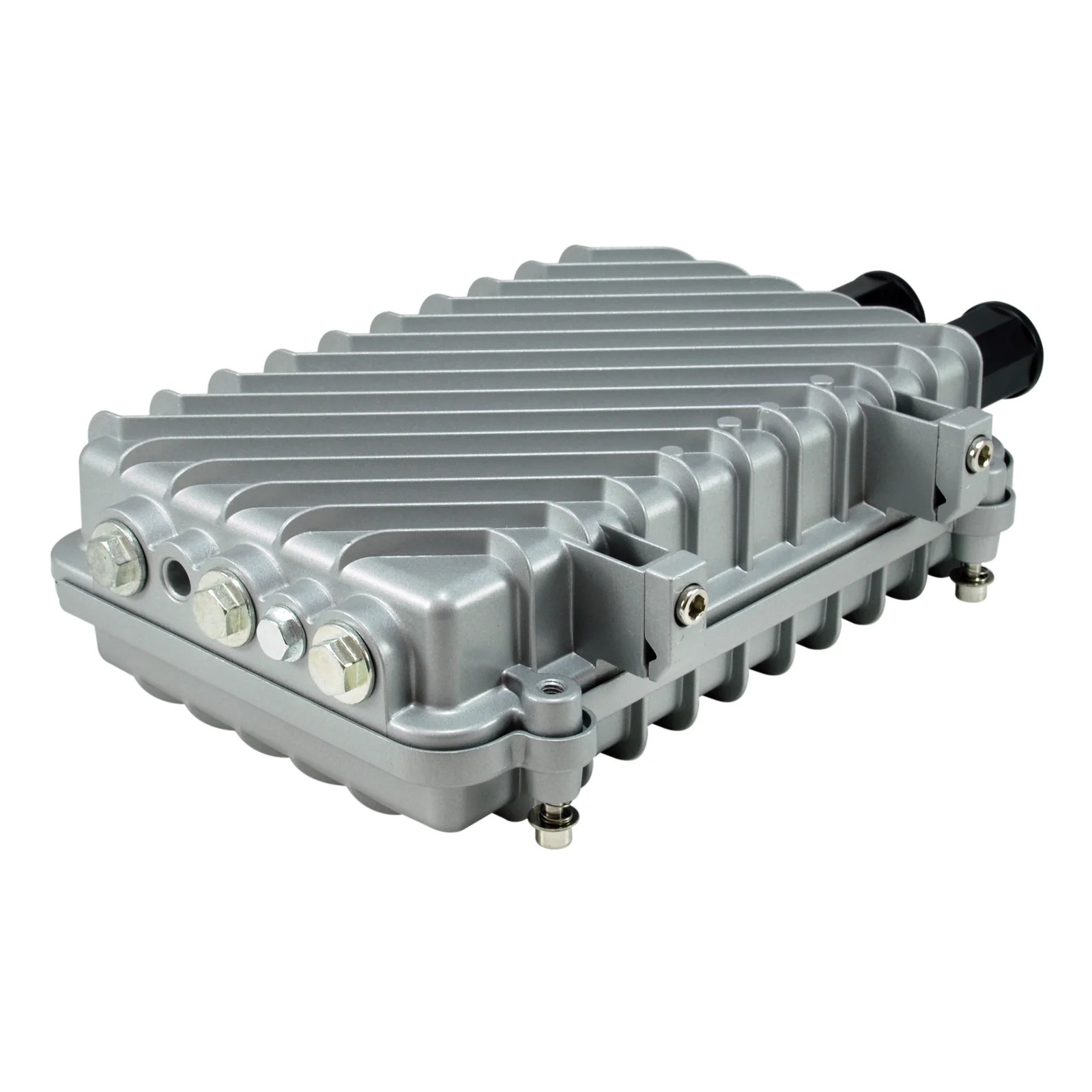 LevelOne POR-1100 prolongateur réseau Répéteur réseau Argent