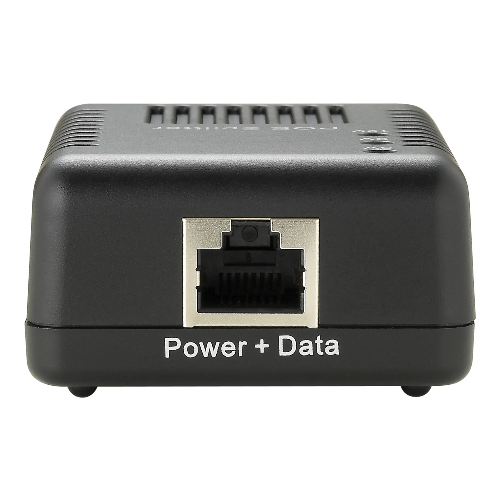 LevelOne POS-1002 séparateur voix-données Connexion Ethernet, supportant l'alimentation via ce port (PoE) Noir