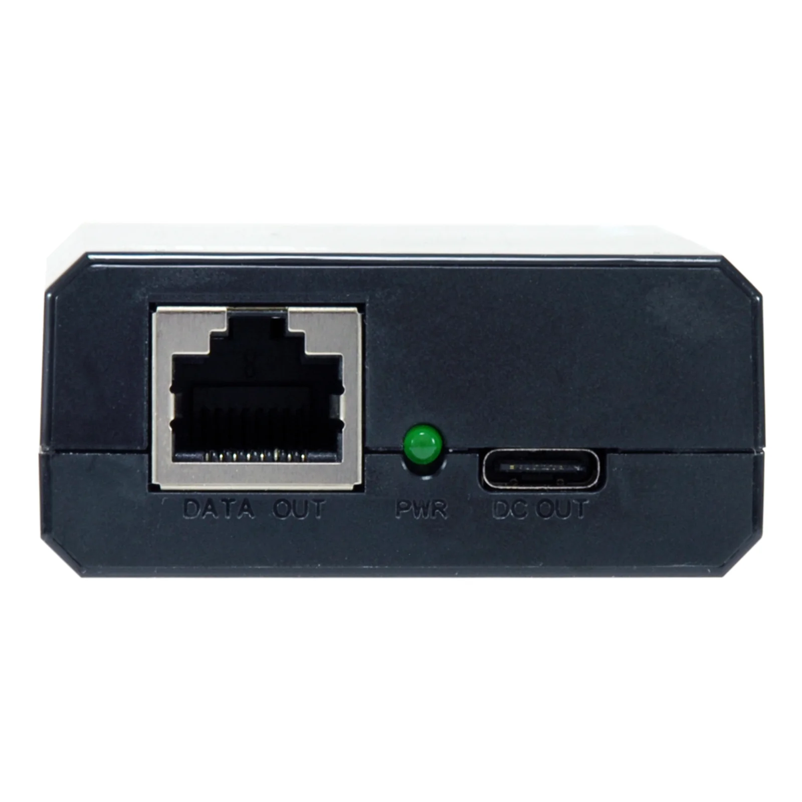 LevelOne POS-5001 séparateur voix-données Connexion Ethernet, supportant l'alimentation via ce port (PoE) Noir