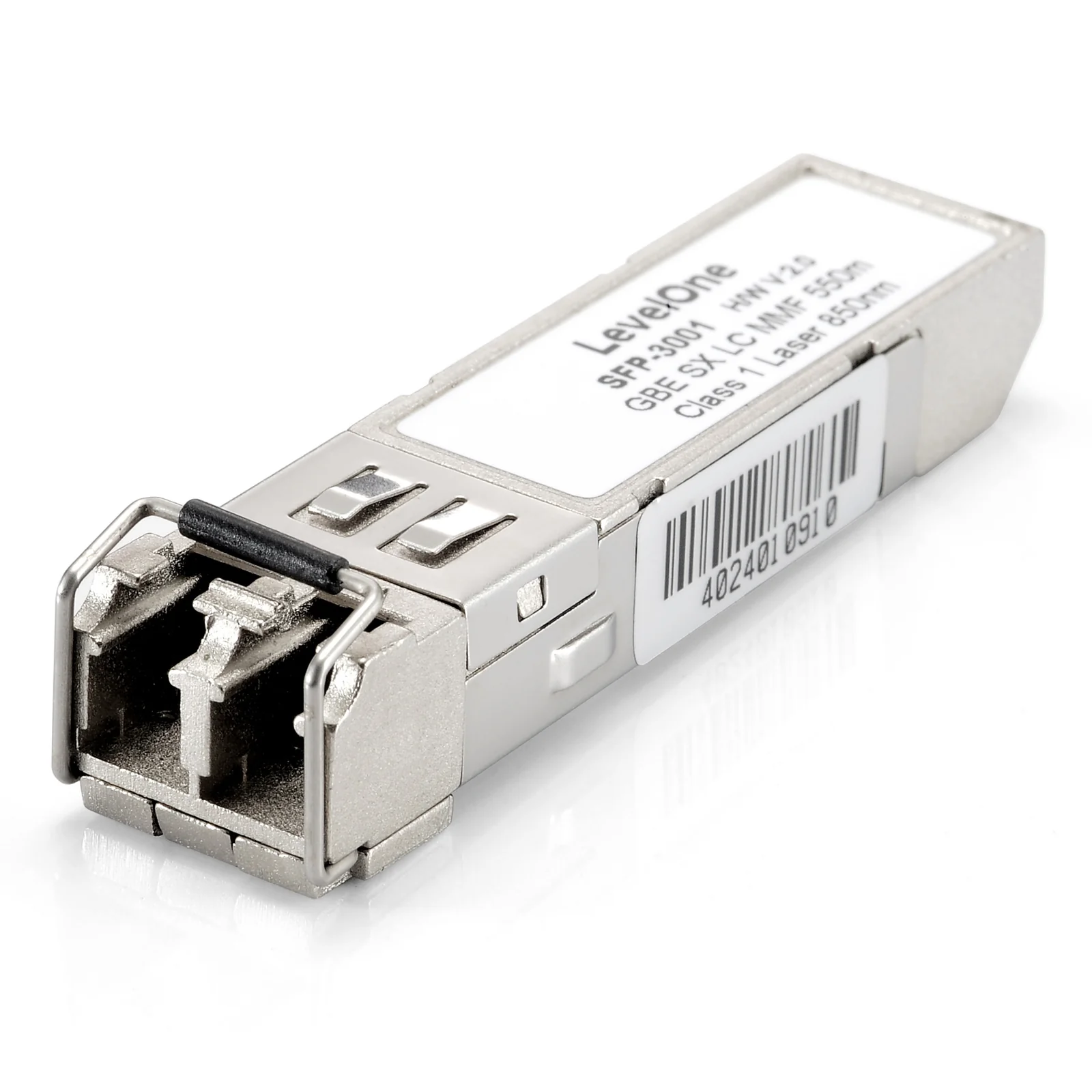 LevelOne SFP-3001 module émetteur-récepteur de réseau Fibre optique 1250 Mbit/s 850 nm