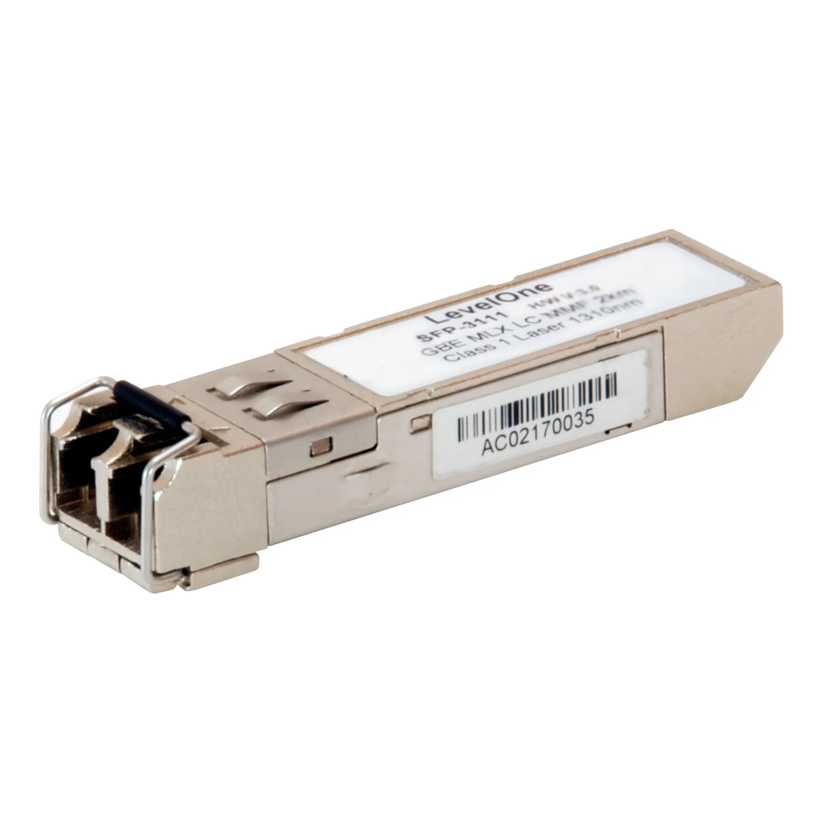 LevelOne SFP-3111 module émetteur-récepteur de réseau Fibre optique 1250 Mbit/s 1310 nm