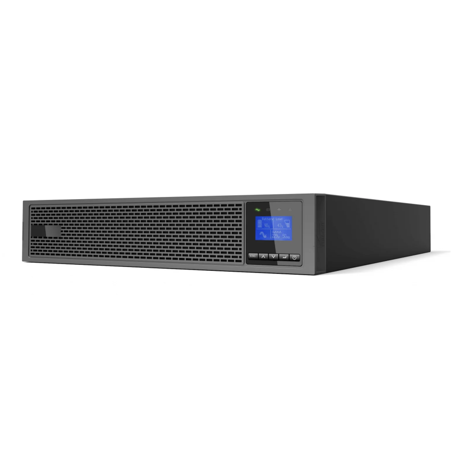 LevelOne UPS-2102 alimentation d'énergie non interruptible Double-conversion (en ligne) 2 kVA 2000 W 8 sortie(s) CA
