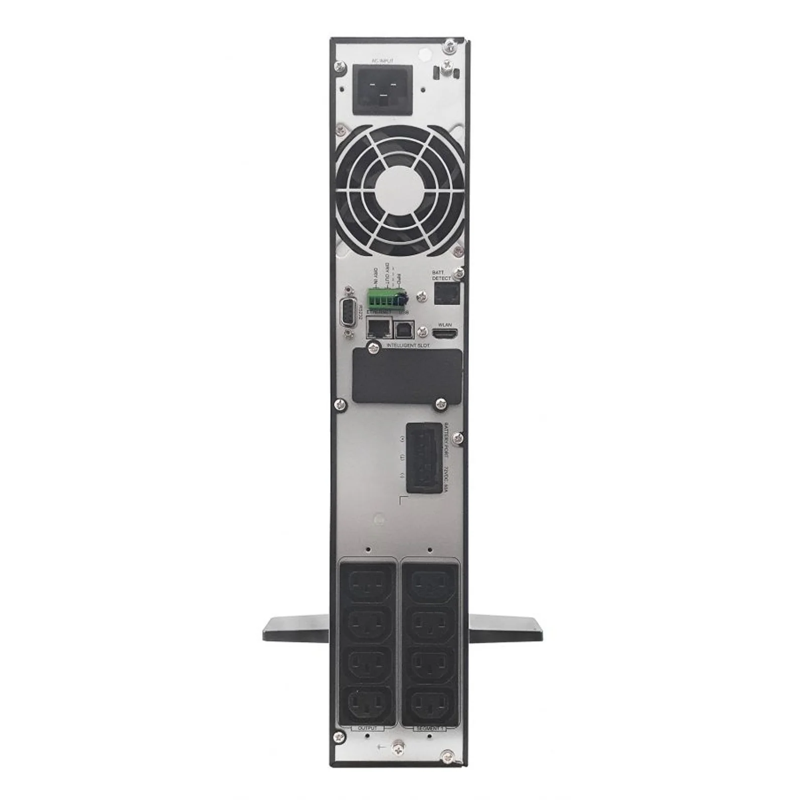 LevelOne UPS-2102 alimentation d'énergie non interruptible Double-conversion (en ligne) 2 kVA 2000 W 8 sortie(s) CA