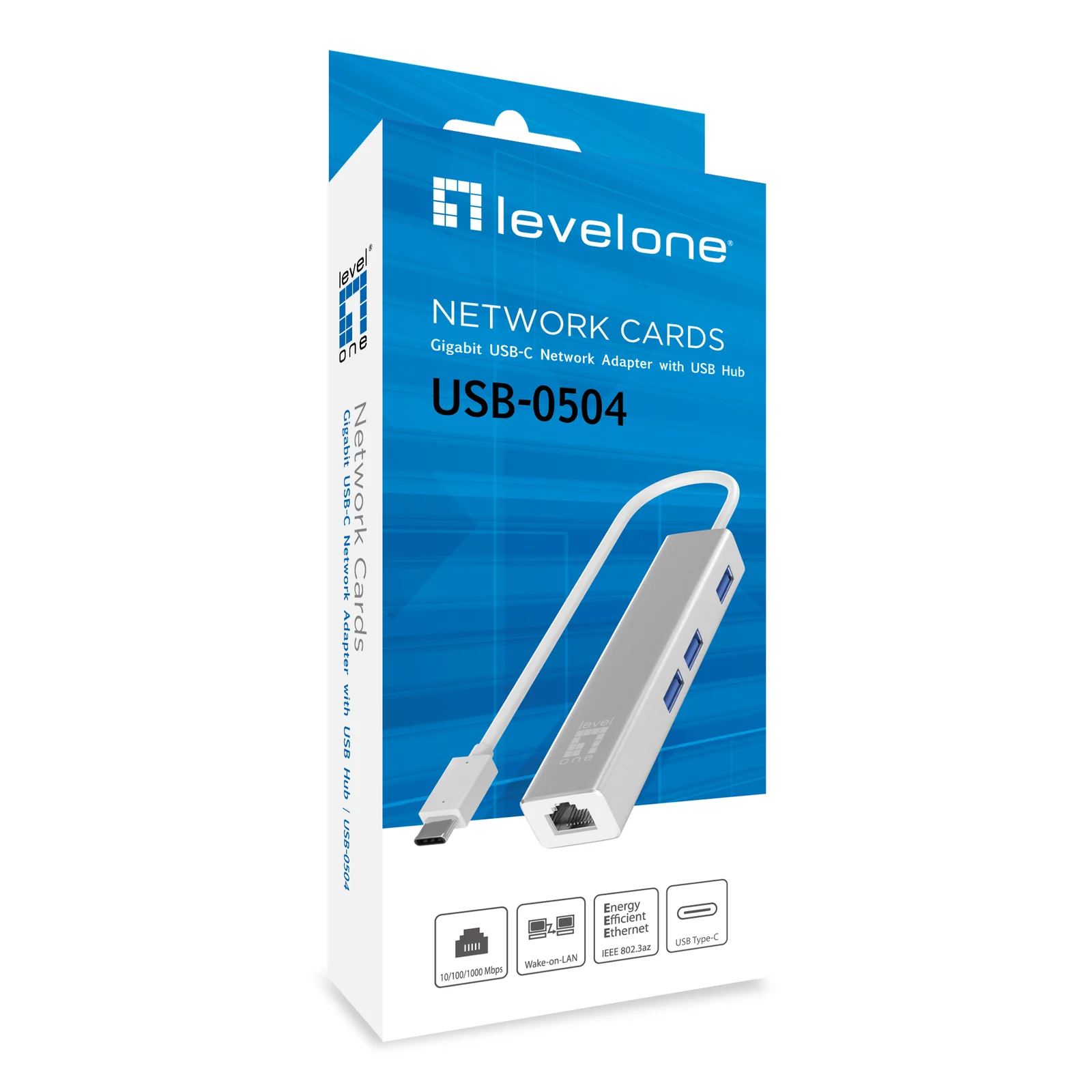 LevelOne USB-0504 carte réseau Ethernet 1000 Mbit/s