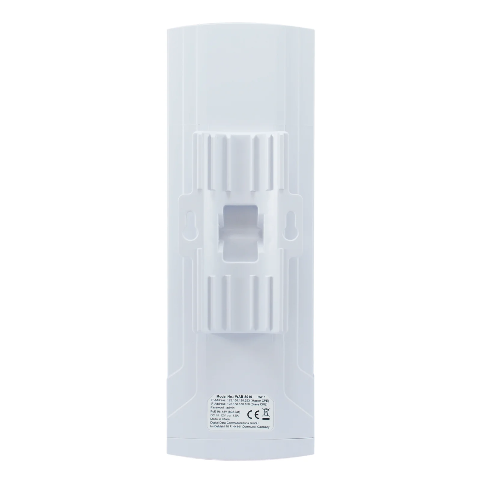 LevelOne WAB-8010 point d'accès réseaux locaux sans fil 867 Mbit/s Blanc Connexion Ethernet, supportant l'alimentation via ce port (PoE)