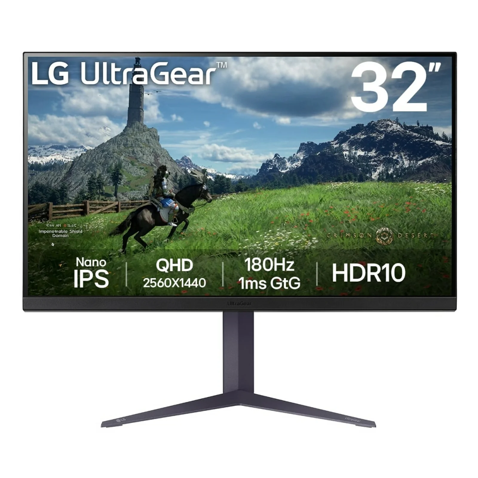 32GS85Q-B écran plat de PC 80 cm (31.5") 2560 x 1440 pixels Quad HD Noir