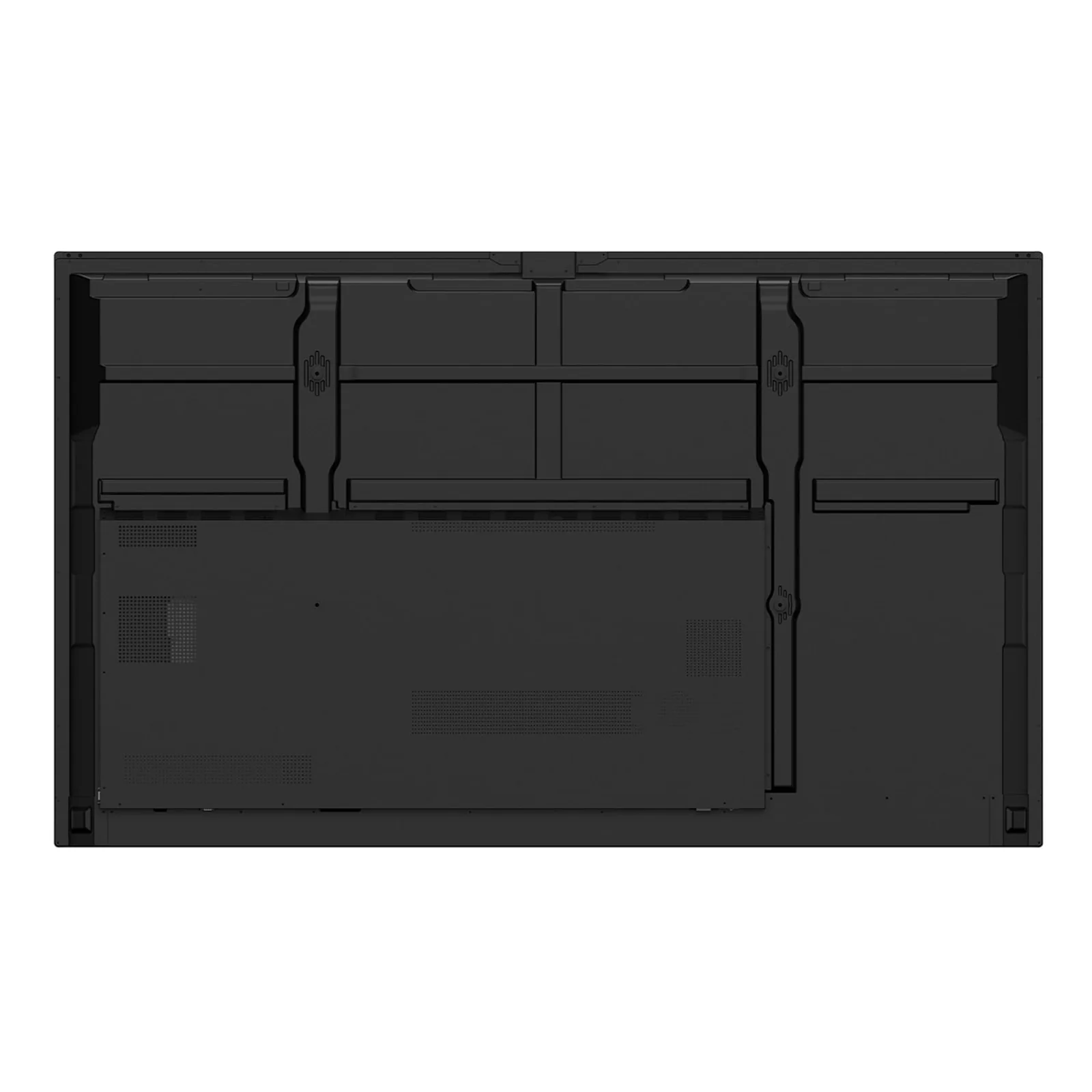 LG CreateBoard Standard tableau blanc interactif 190,5 cm (75") 3840 x 2160 pixels Écran tactile Noir