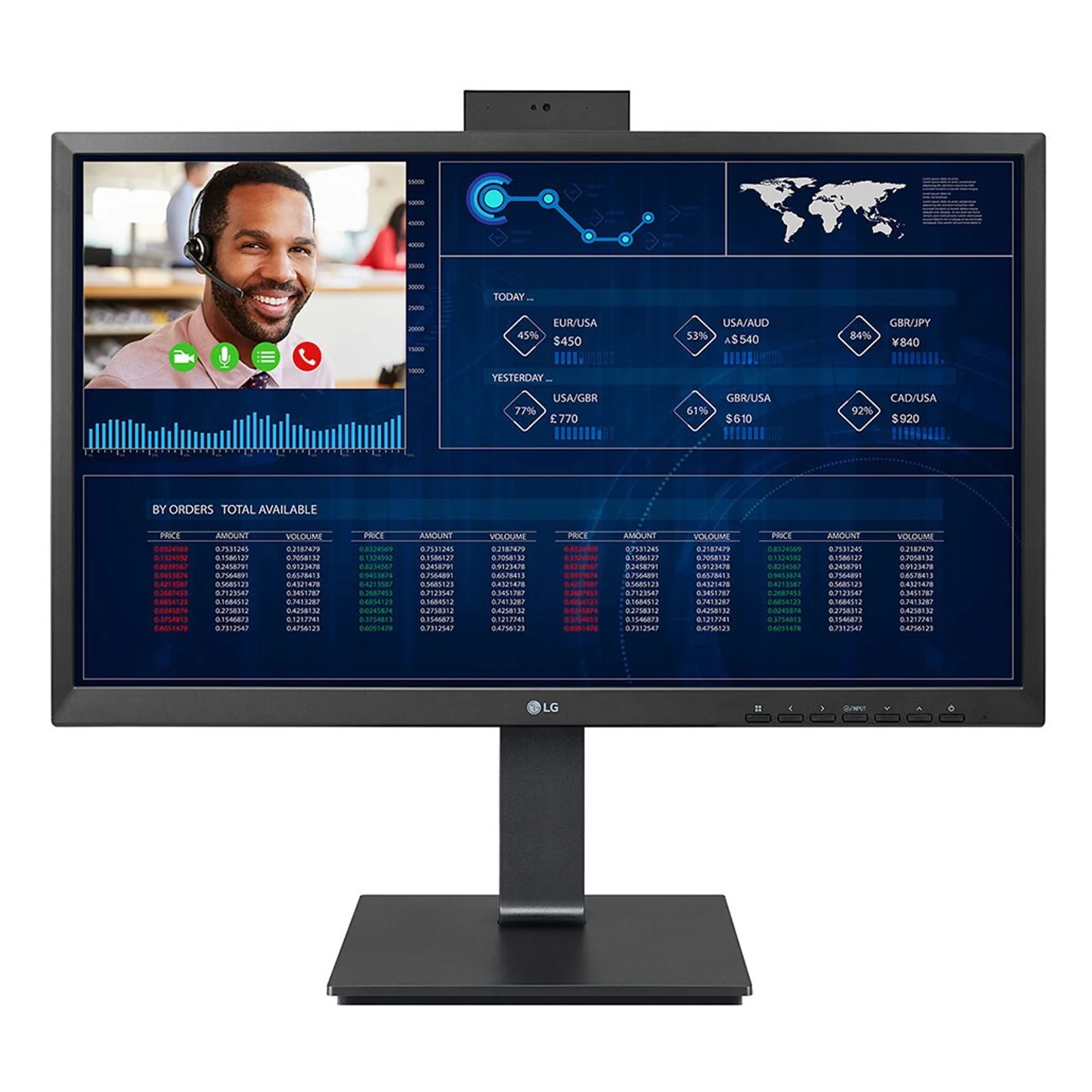 24CQ651W-BP Intel® Pentium® N6005 60,5 cm (23.8") 1920 x 1080 pixels PC All-in-One 8 Go DDR4-SDRAM 256 Go SSD Windows 10 IoT Enterprise Wi-Fi 6 (802.11ax) Noir