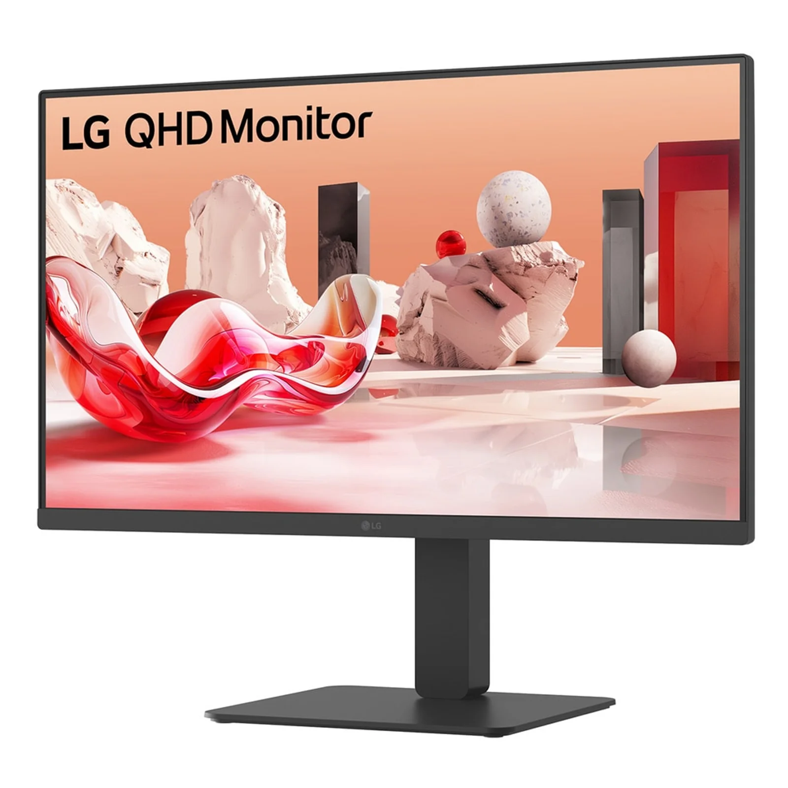 LG 27BA65QB-B.AEU écran plat de PC 68,6 cm (27") 2560 x 1440 pixels Wide Quad HD LED Noir