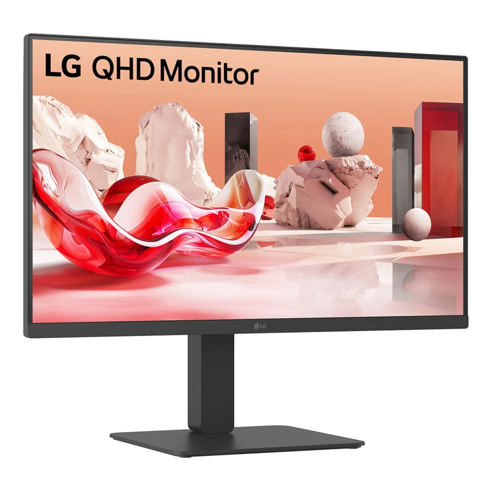 LG 27BA65QB-B.AEU écran plat de PC 68,6 cm (27") 2560 x 1440 pixels Wide Quad HD LED Noir
