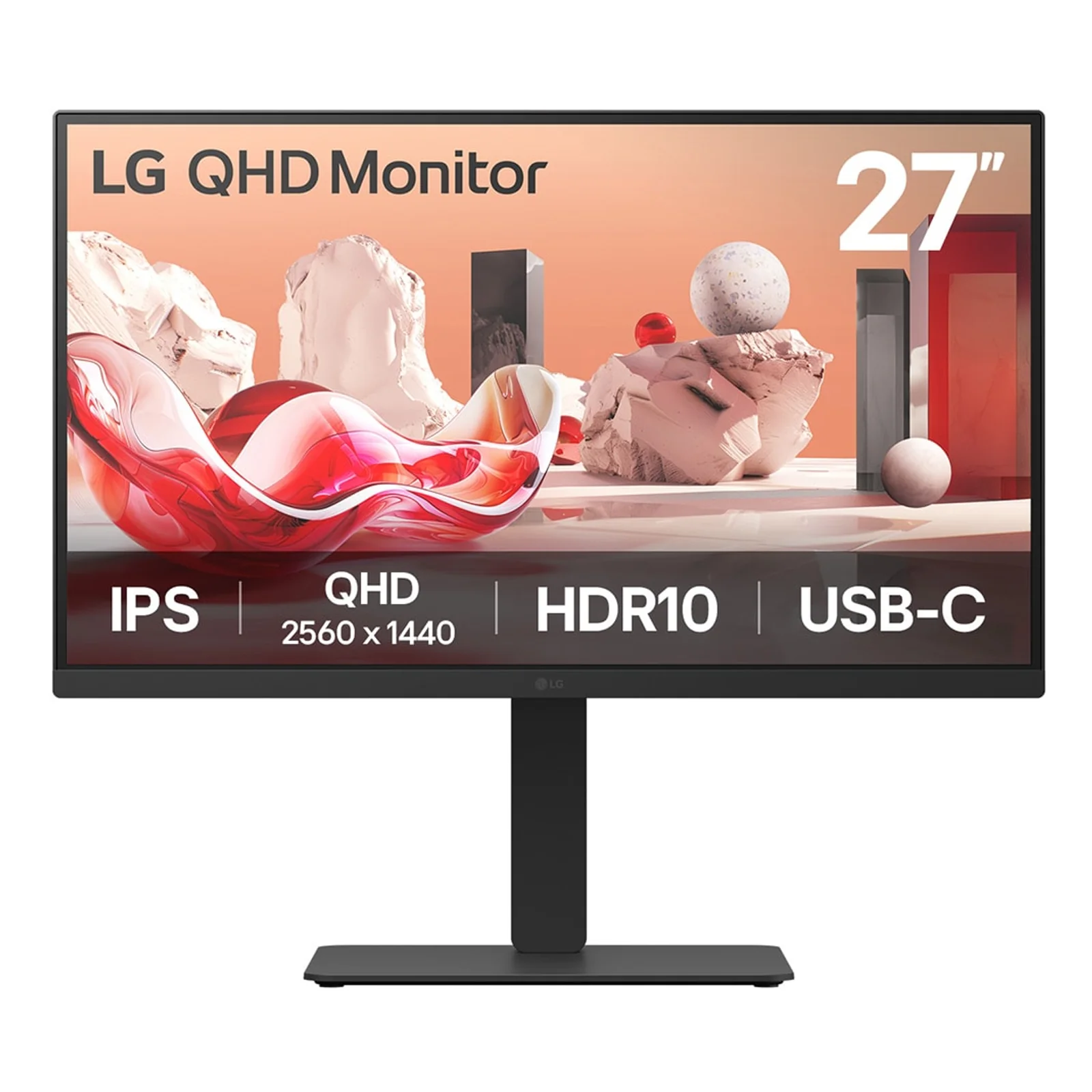 27BA75QB-B.AEU écran plat de PC 68,6 cm (27") 2560 x 1440 pixels Wide Quad HD LED Noir