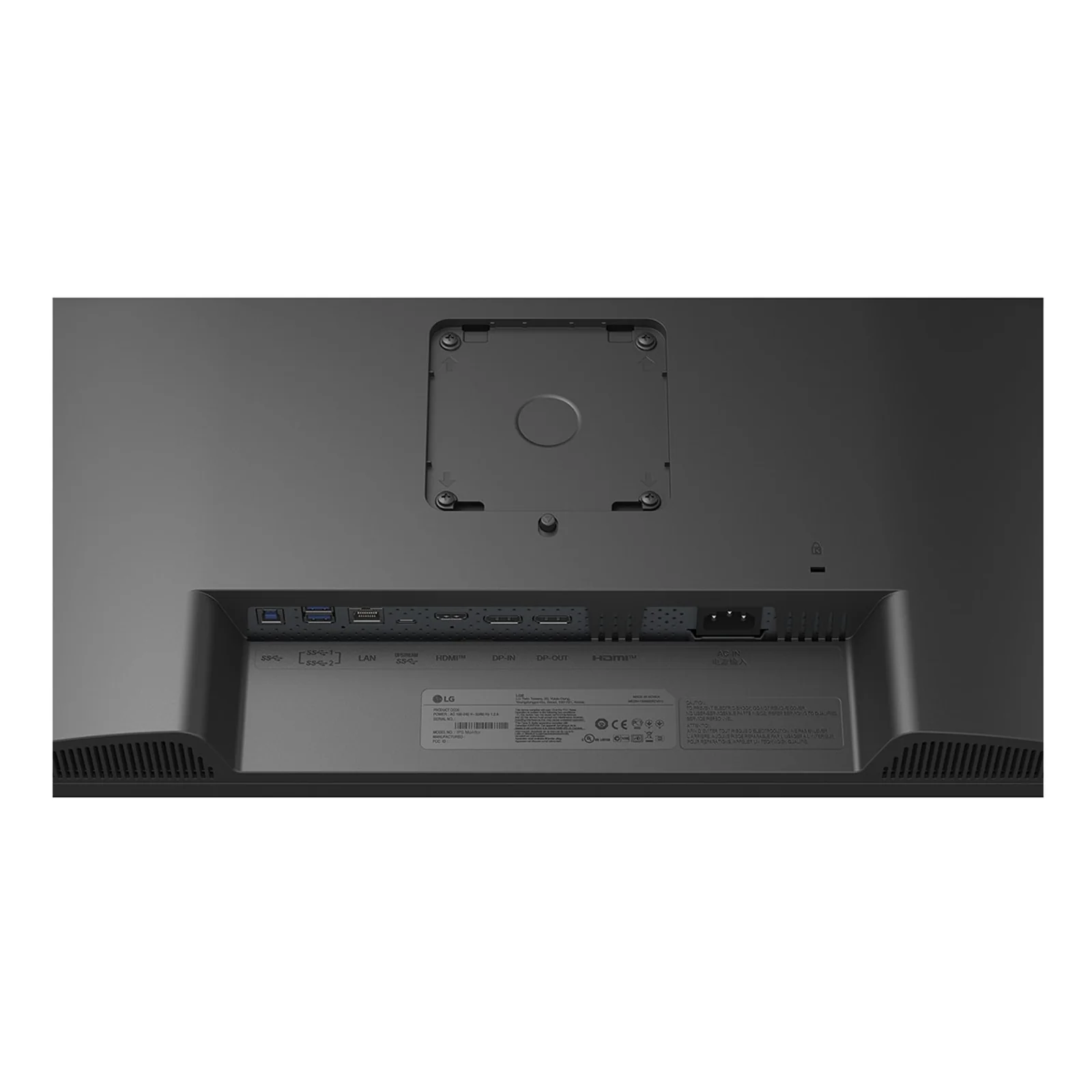 LG 27BA75QB-B.AEU écran plat de PC 68,6 cm (27") 2560 x 1440 pixels Wide Quad HD LED Noir