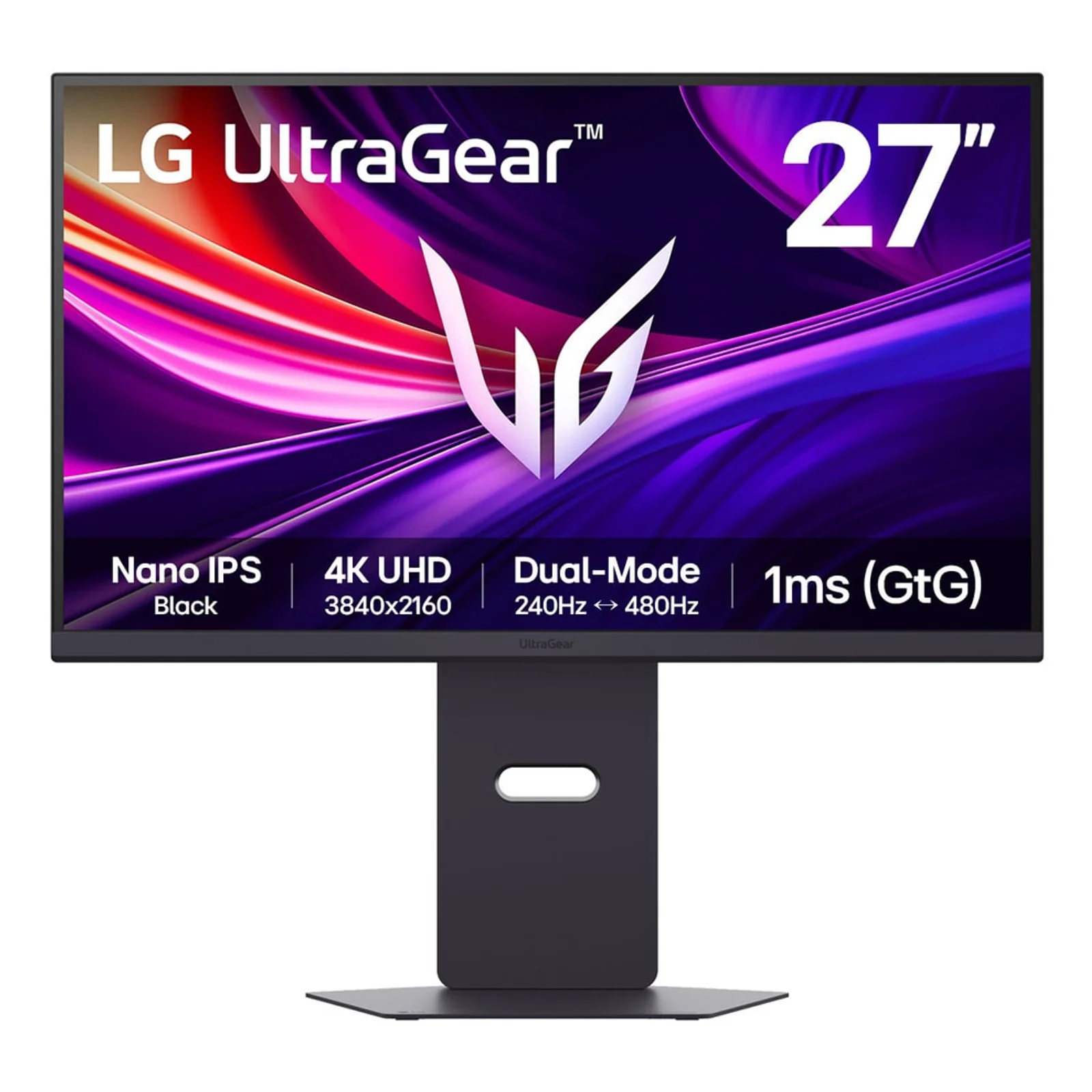 27G850A-B.AEU écran plat de PC 68,6 cm (27") 3840 x 2160 pixels 4K Ultra HD Noir