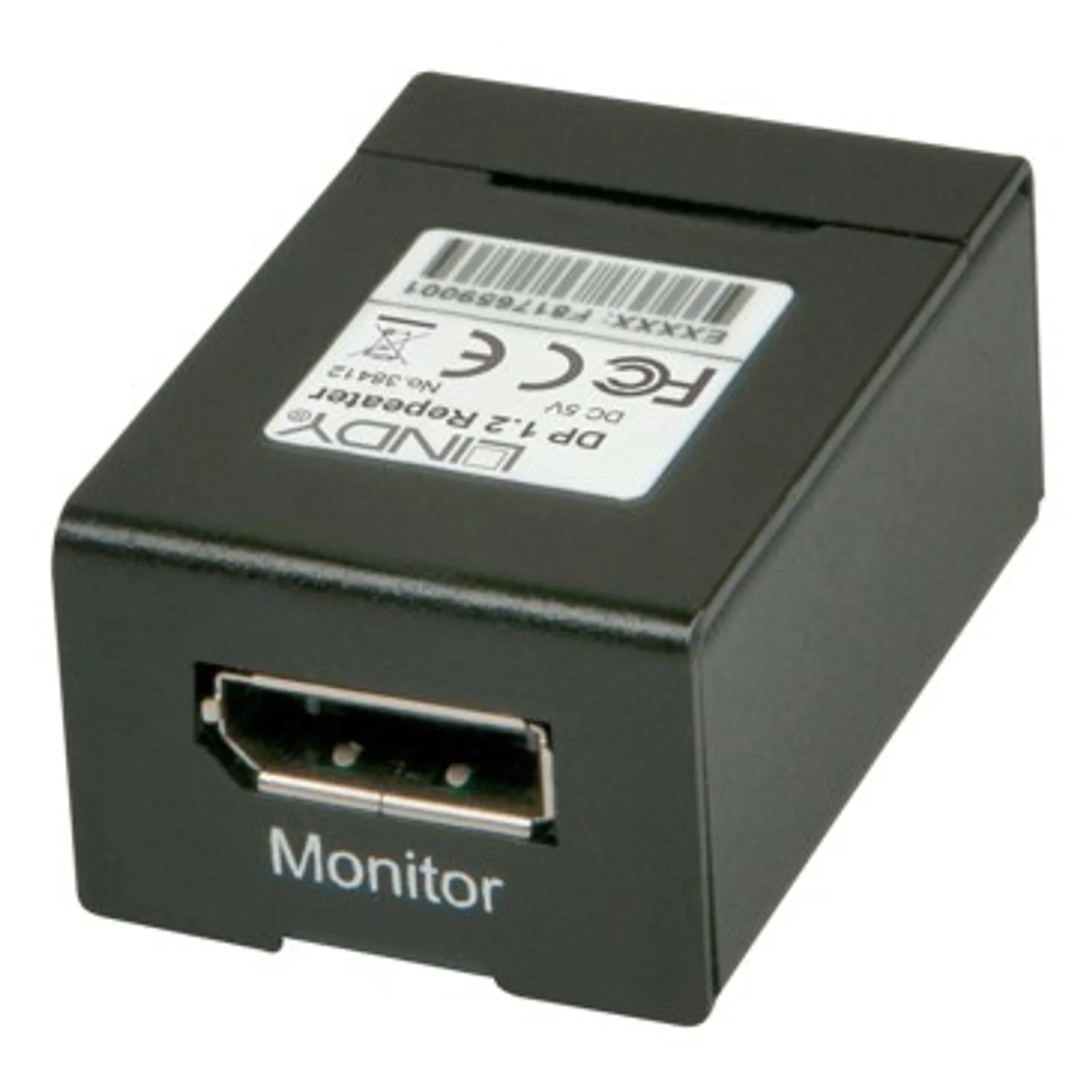 38412 extension audio/video Répéteur AV Noir