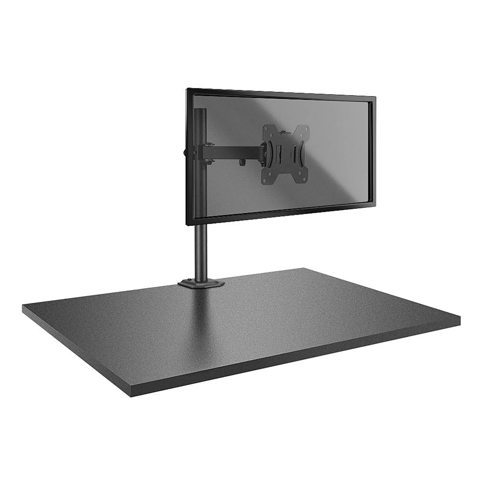 Lindy 40657 support d'écran plat pour bureau 71,1 cm (28") Noir