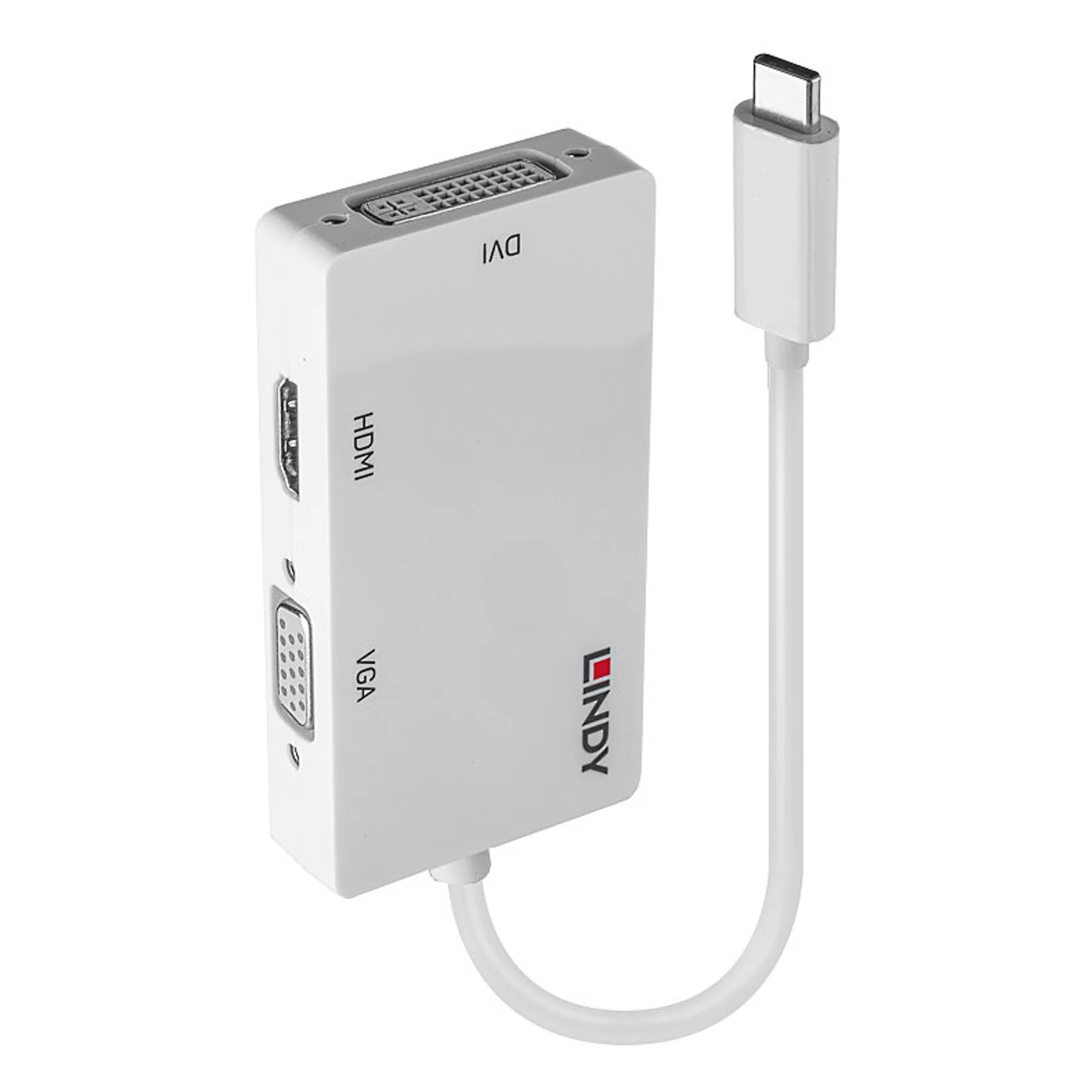 43273 adaptateur graphique USB 3840 x 2160 pixels Blanc