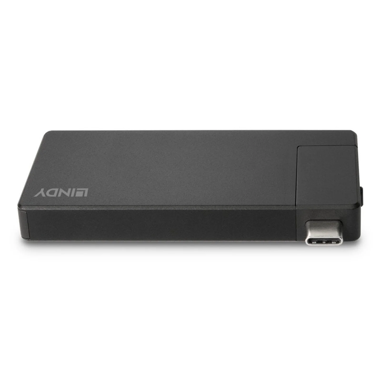 Lindy 43336 station d'accueil Avec fil USB 3.2 Gen 1 (3.1 Gen 1) Type-C Noir