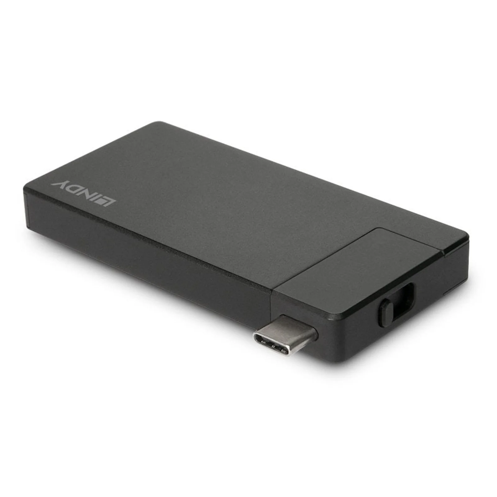 Lindy 43336 station d'accueil Avec fil USB 3.2 Gen 1 (3.1 Gen 1) Type-C Noir