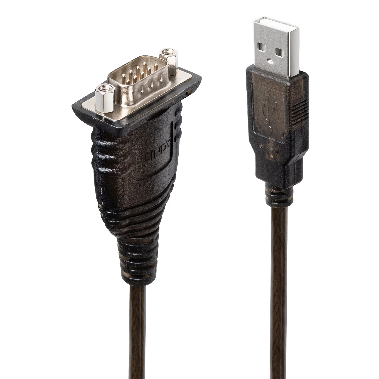 Lindy 43413 câble Série Gris 1,5 m USB Type-A RS-232