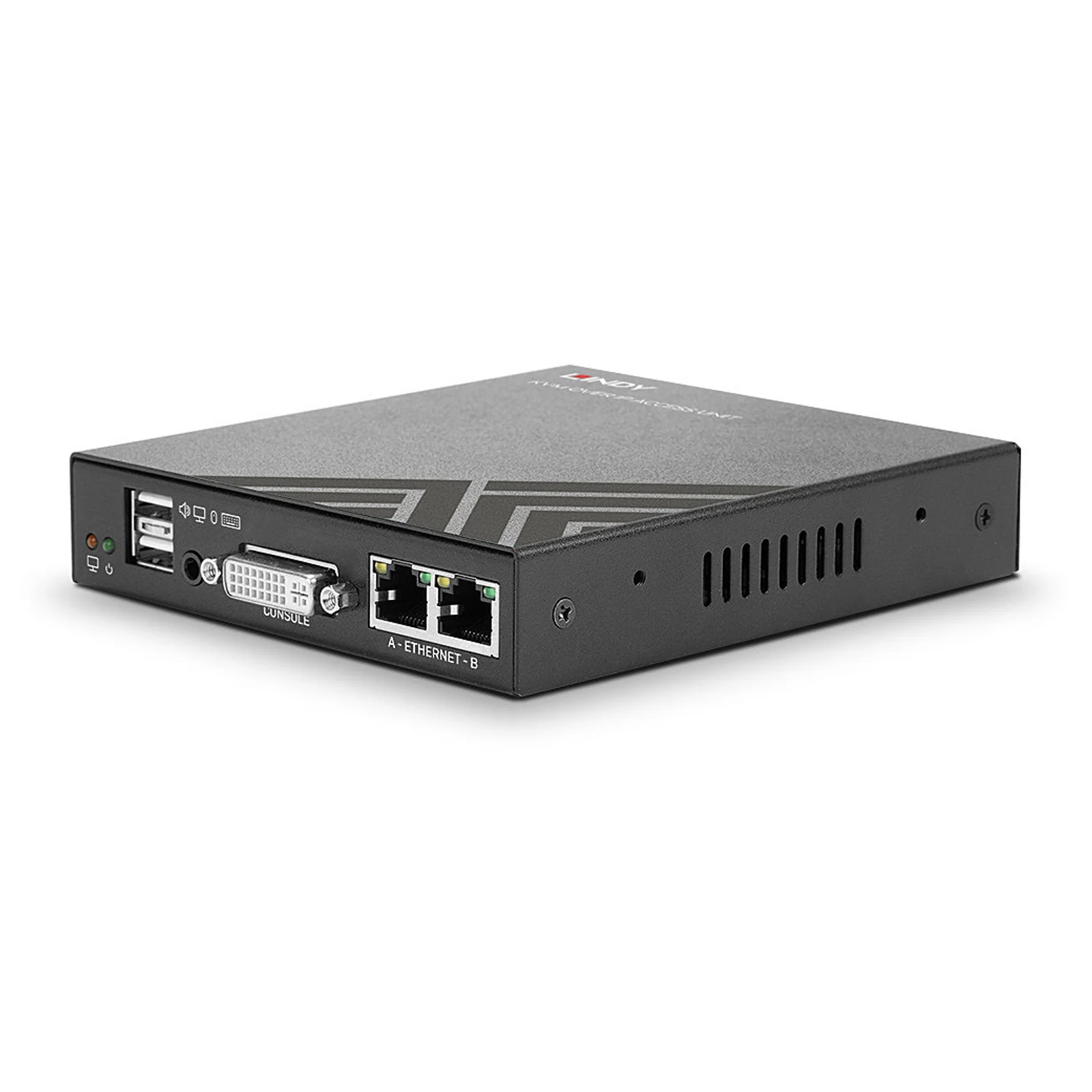 Lindy Accès IP KVM via IP DVI-I, USB & PS/2