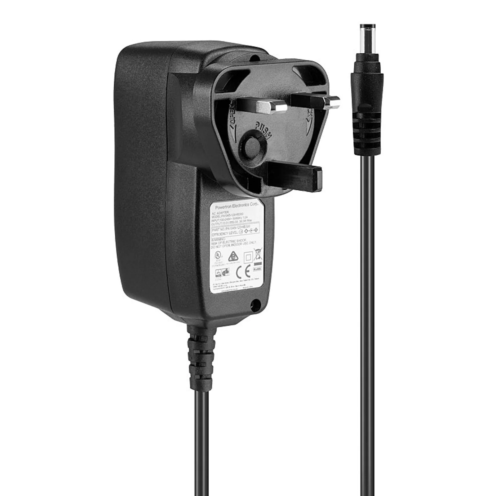 Alimentation Multi-Pays 12VDC 3A, 5.5/2.5mm