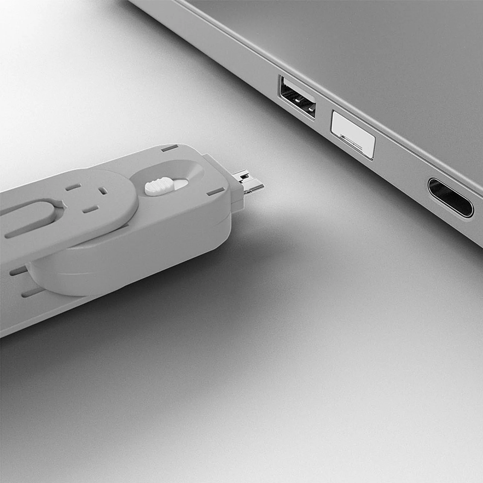 Lindy Bloqueur de port USB A, 4 pièces + clé, Blanc