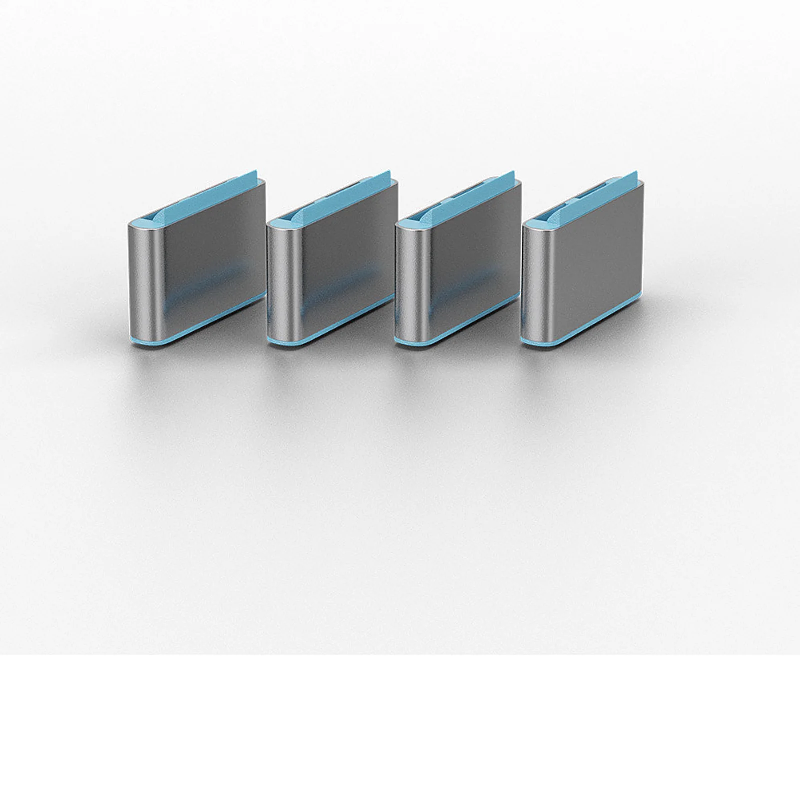 Lindy Bloqueurs de port USB C, Bleu, 10 pièces