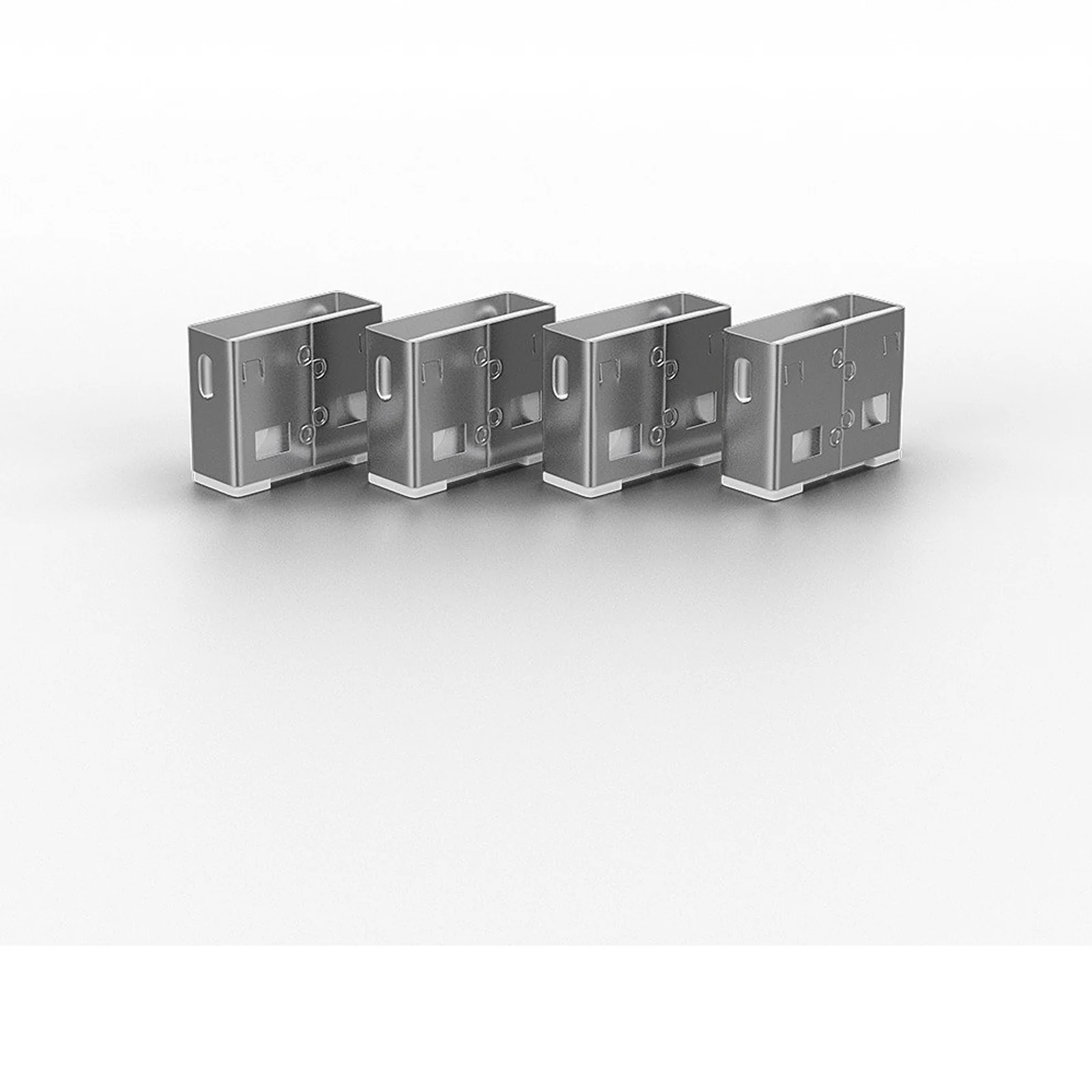 Lindy Bloqueurs de ports USB A, 10 pièces, Blanc