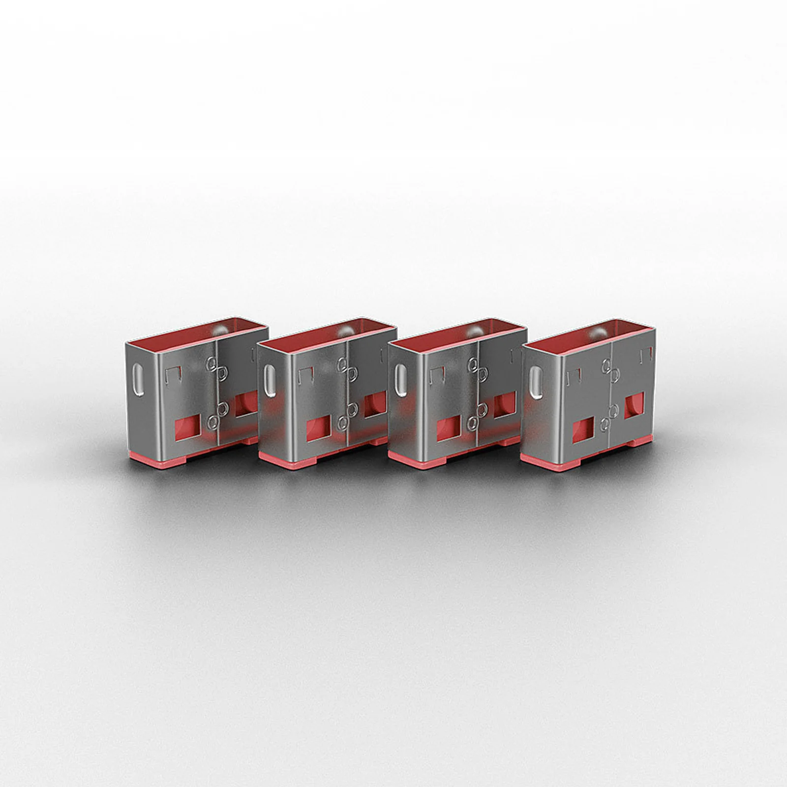Lindy Bloqueurs de ports USB A, 10 pièces, Rose