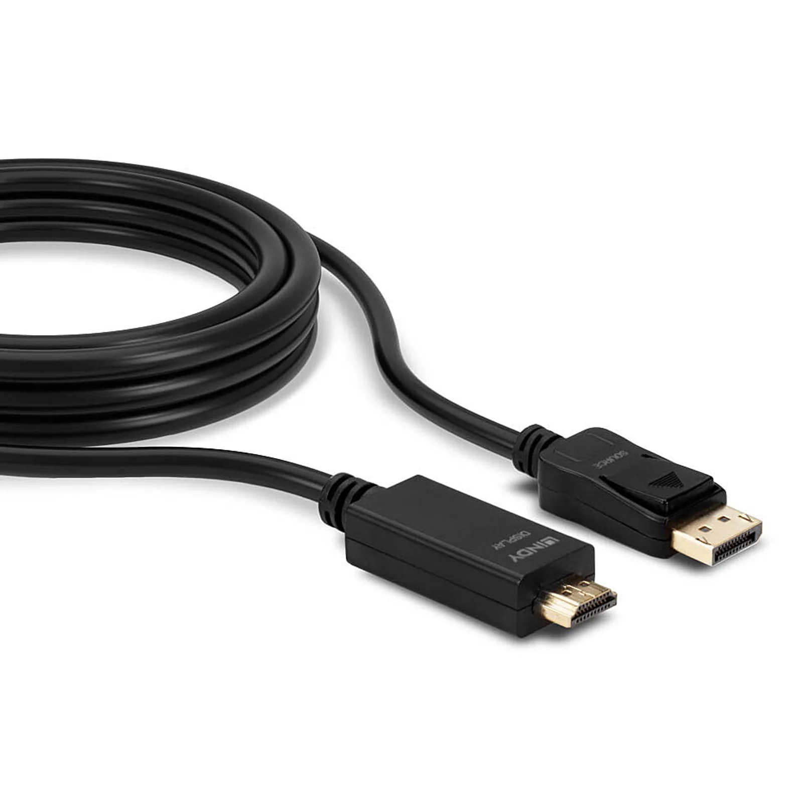 Lindy Câble adaptateur DisplayPort vers HDMI 4K30Hz, 2m