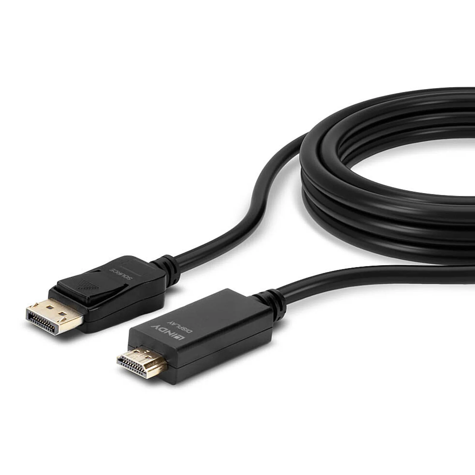 Lindy Câble adaptateur DisplayPort vers HDMI 4K30Hz, 5m