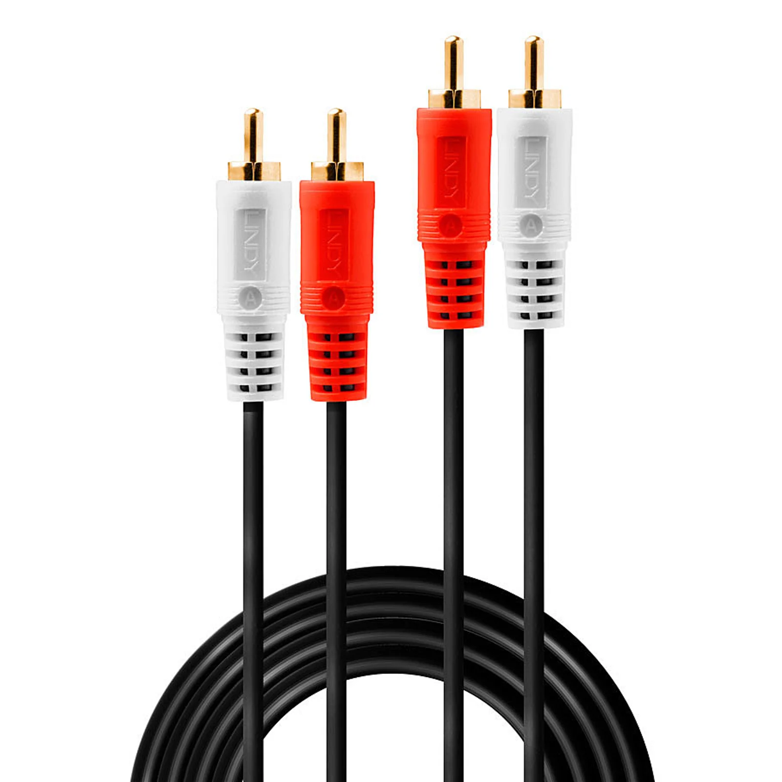 Lindy Câble audio Premium 2x RCA mâle vers 2x RCA mâle, 10m