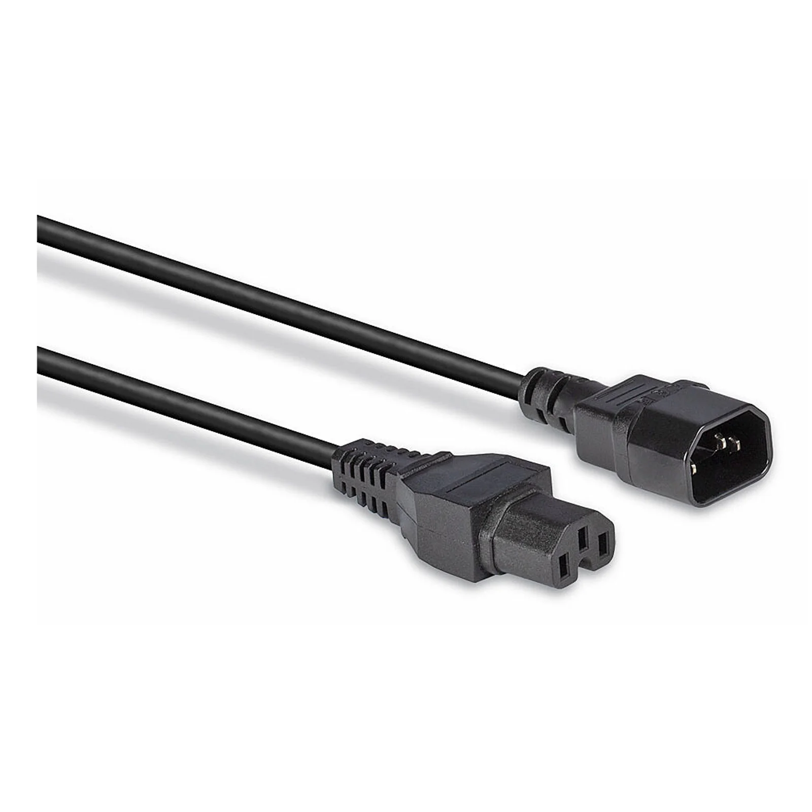 Lindy Câble d'alimentation pour conditions de fonctionnement à chaud C14 vers C15 2m, noir