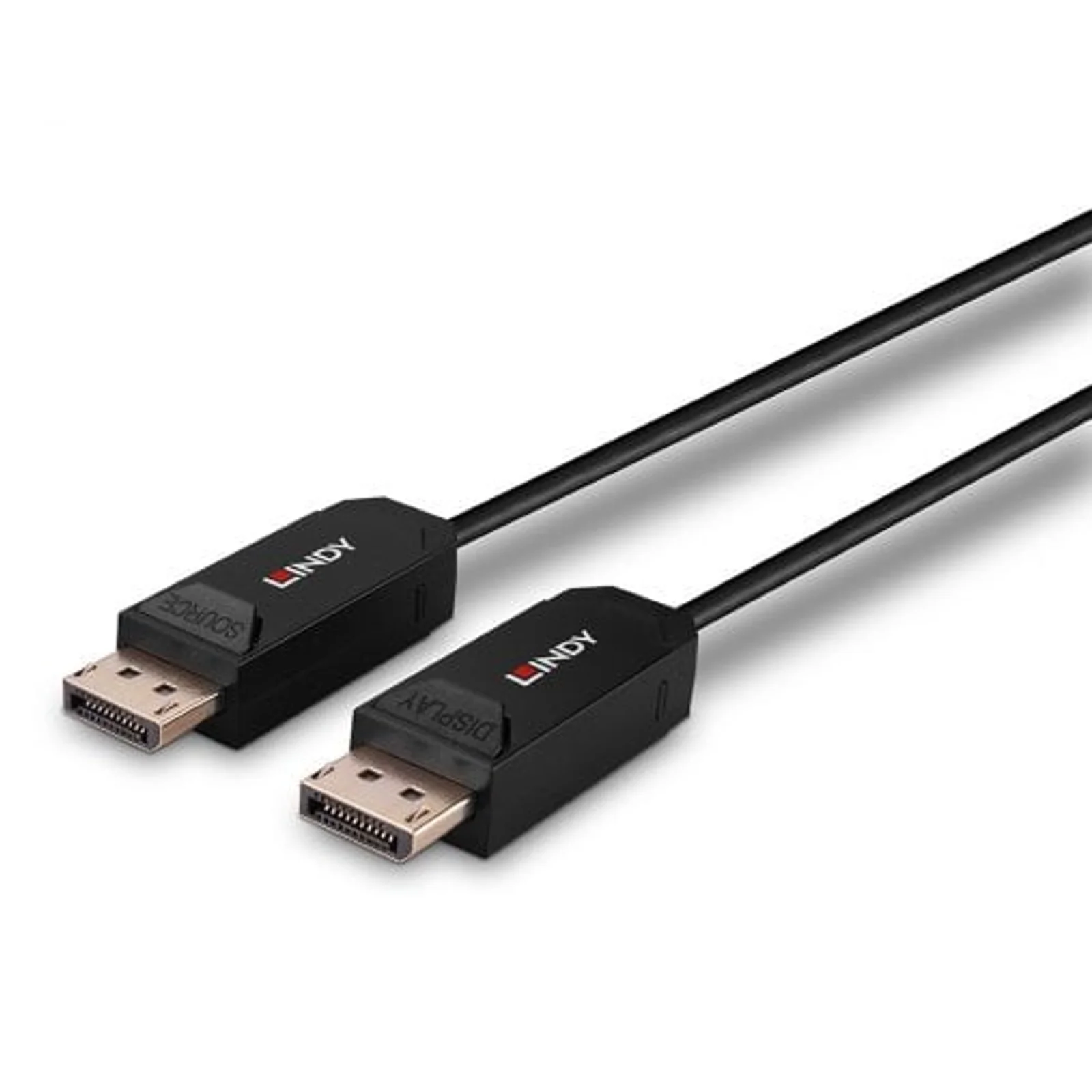 Lindy Câble DisplayPort 2.0 UHBR10 Hybride Fibre Optique 20m