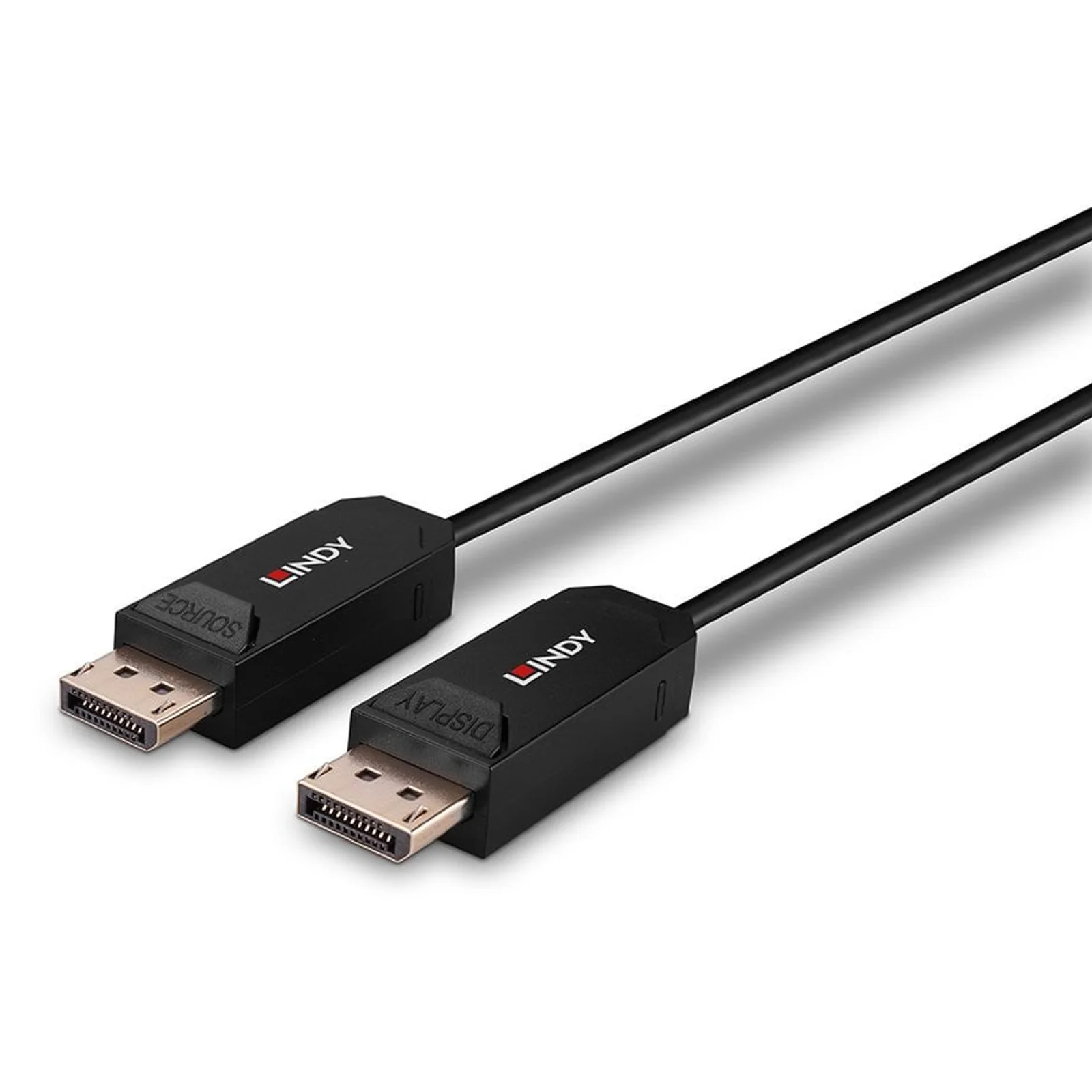 Lindy Câble DisplayPort 2.0 UHBR10 Hybride Fibre Optique 40m